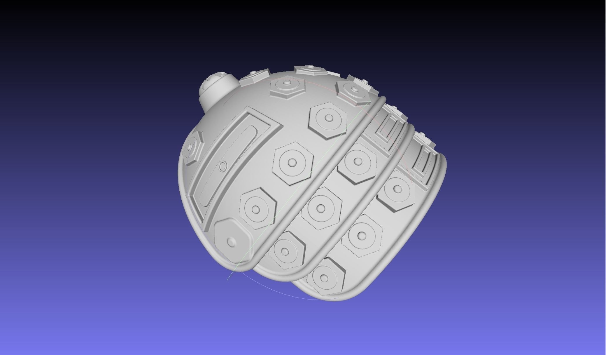 ALIEN Spacesuit Shoulderguard 3D print model_23