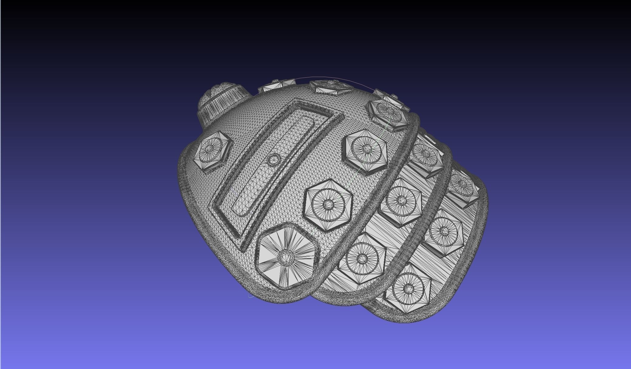 ALIEN Spacesuit Shoulderguard 3D print model_13