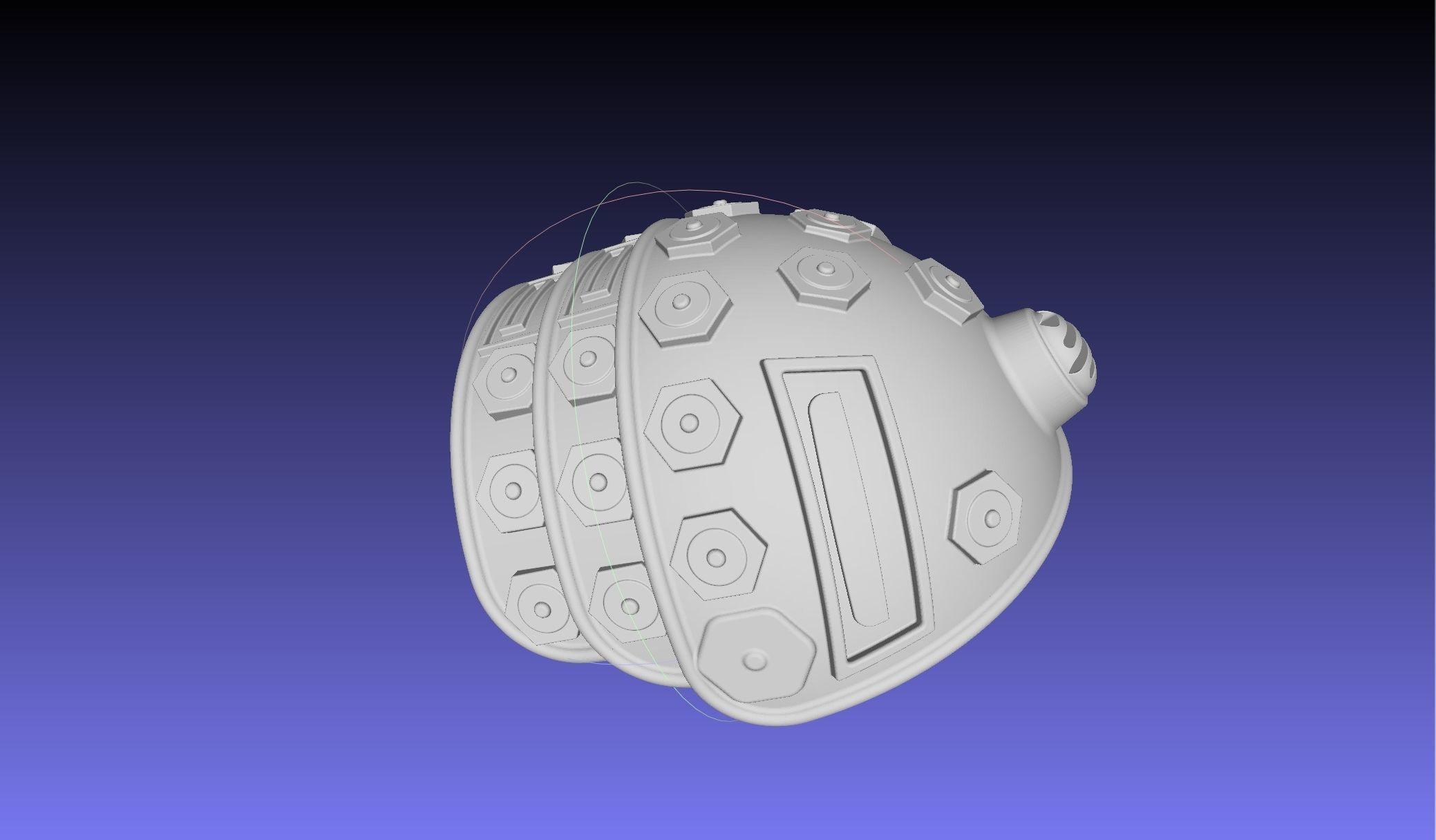 ALIEN Spacesuit Shoulderguard 3D print model_31