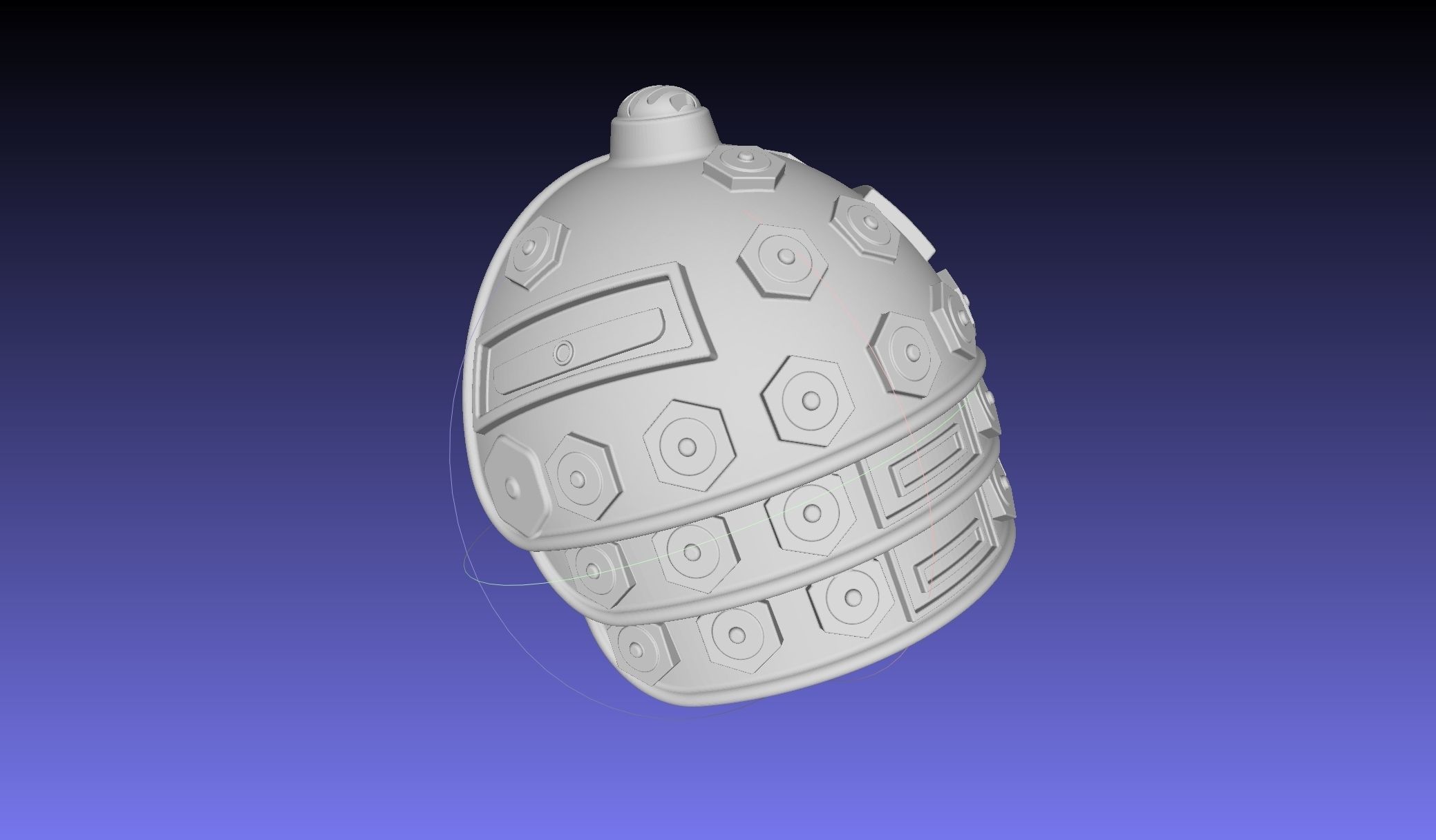 ALIEN Spacesuit Shoulderguard 3D print model_12
