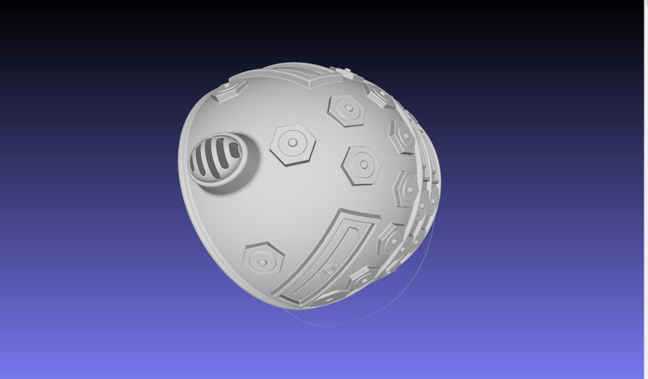 ALIEN Spacesuit Shoulderguard 3D print model_6