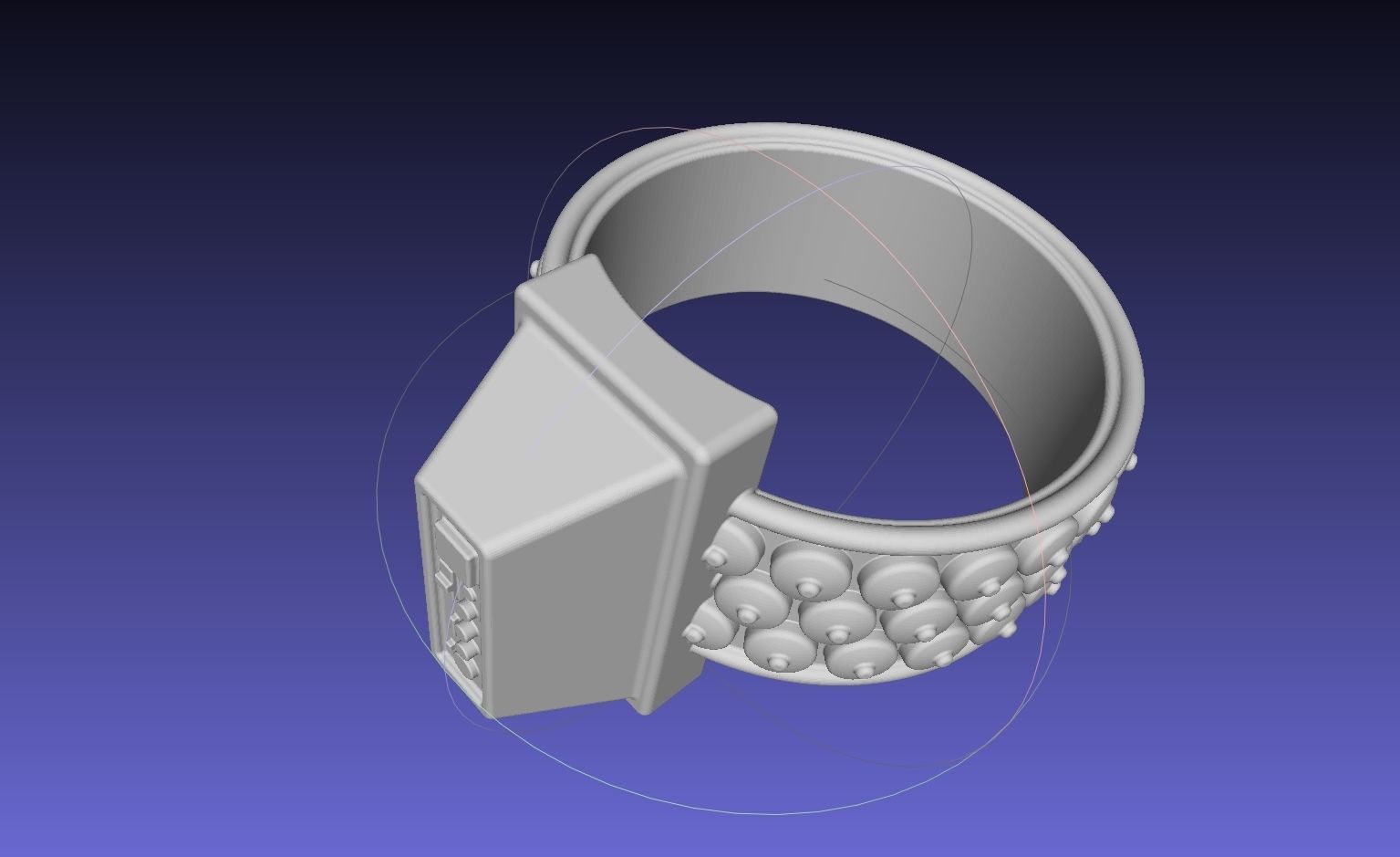 ALIEN Spacesuit Armpiece Wristpiece 3D print model_22