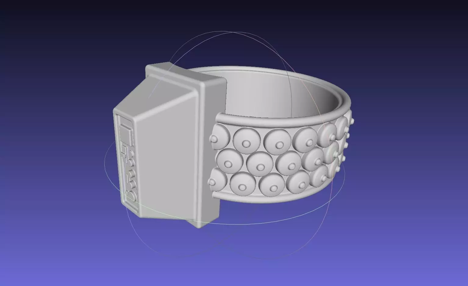 ALIEN Spacesuit Armpiece Wristpiece 3D print model_0