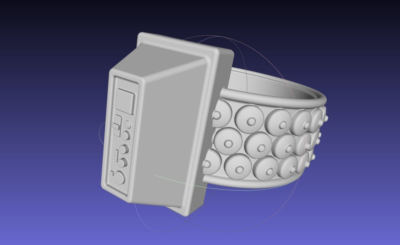 ALIEN Spacesuit Armpiece Wristpiece 3D print model_1
