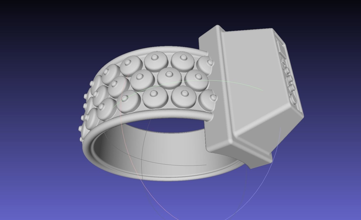 ALIEN Spacesuit Armpiece Wristpiece 3D print model_4