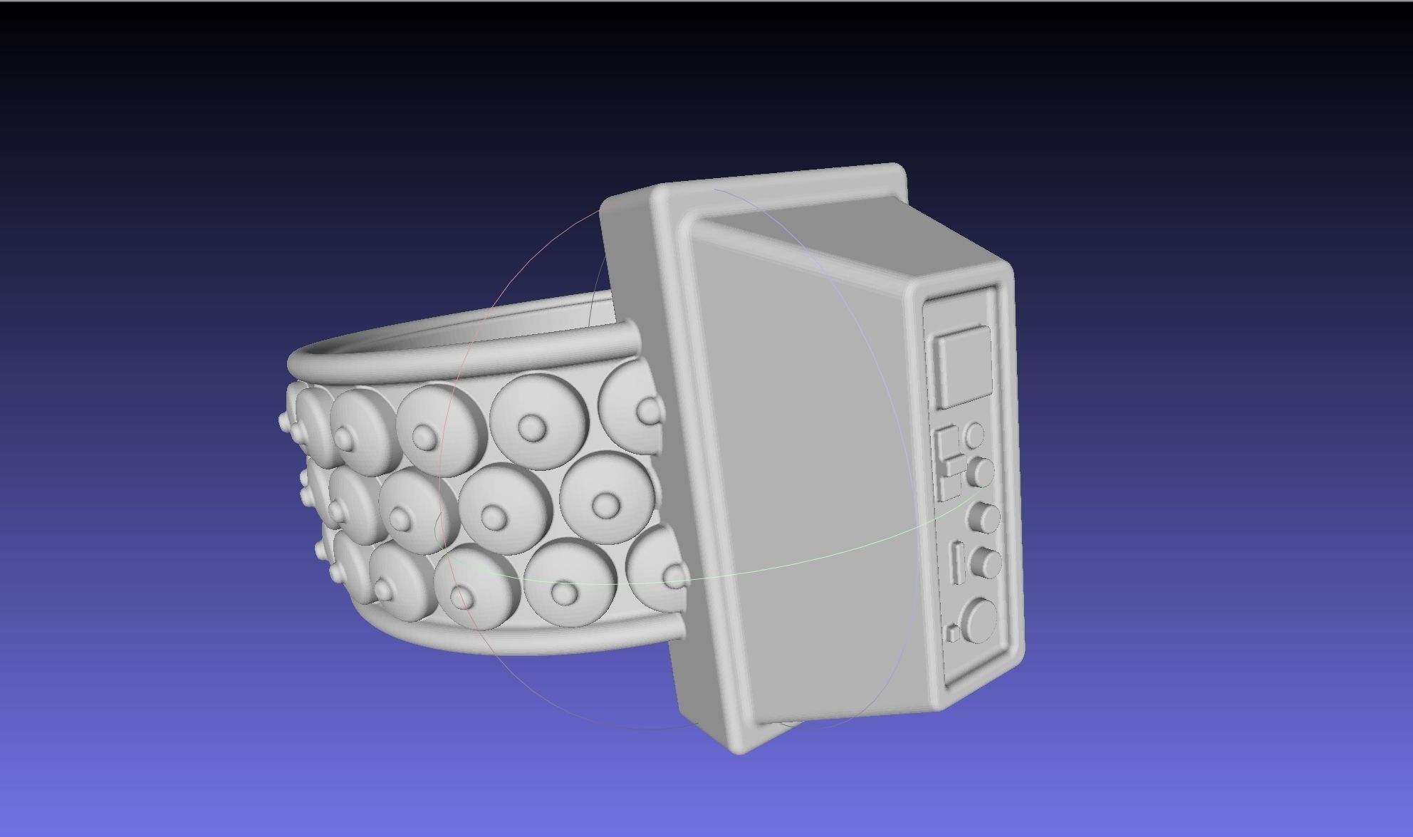 ALIEN Spacesuit Armpiece Wristpiece 3D print model_26