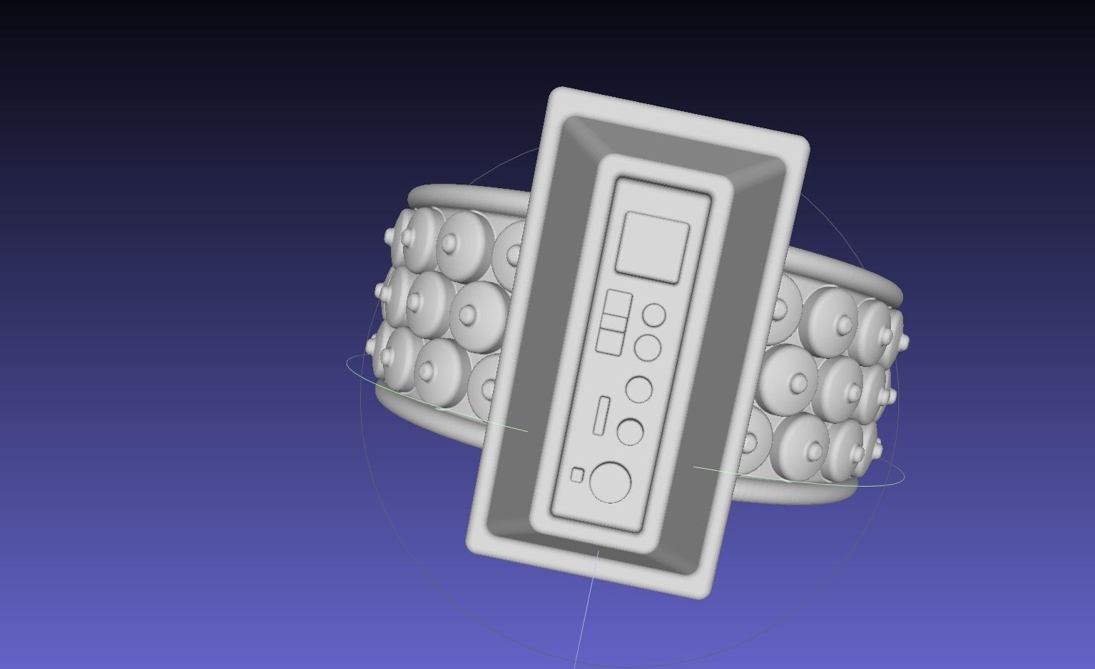 ALIEN Spacesuit Armpiece Wristpiece 3D print model_2