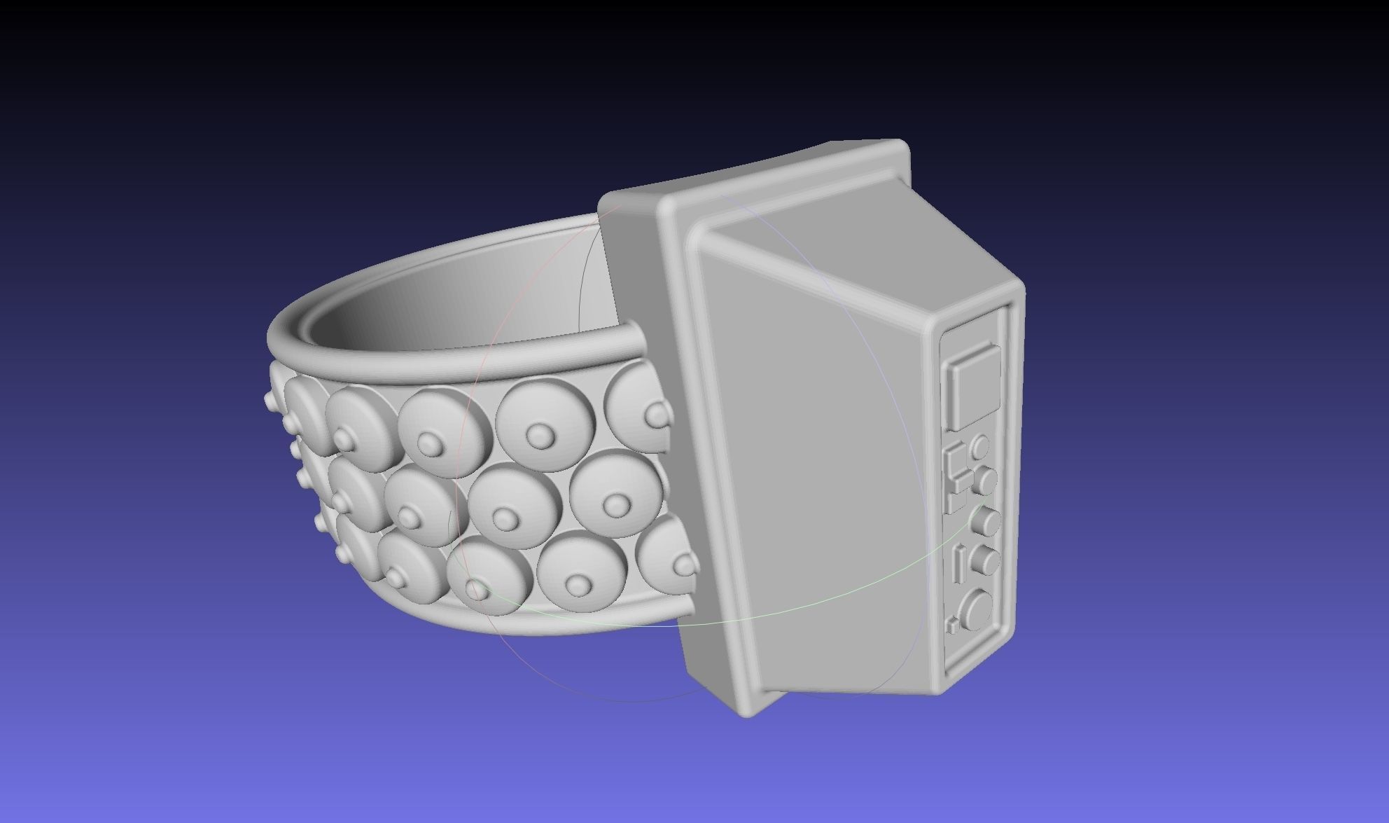 ALIEN Spacesuit Armpiece Wristpiece 3D print model_27