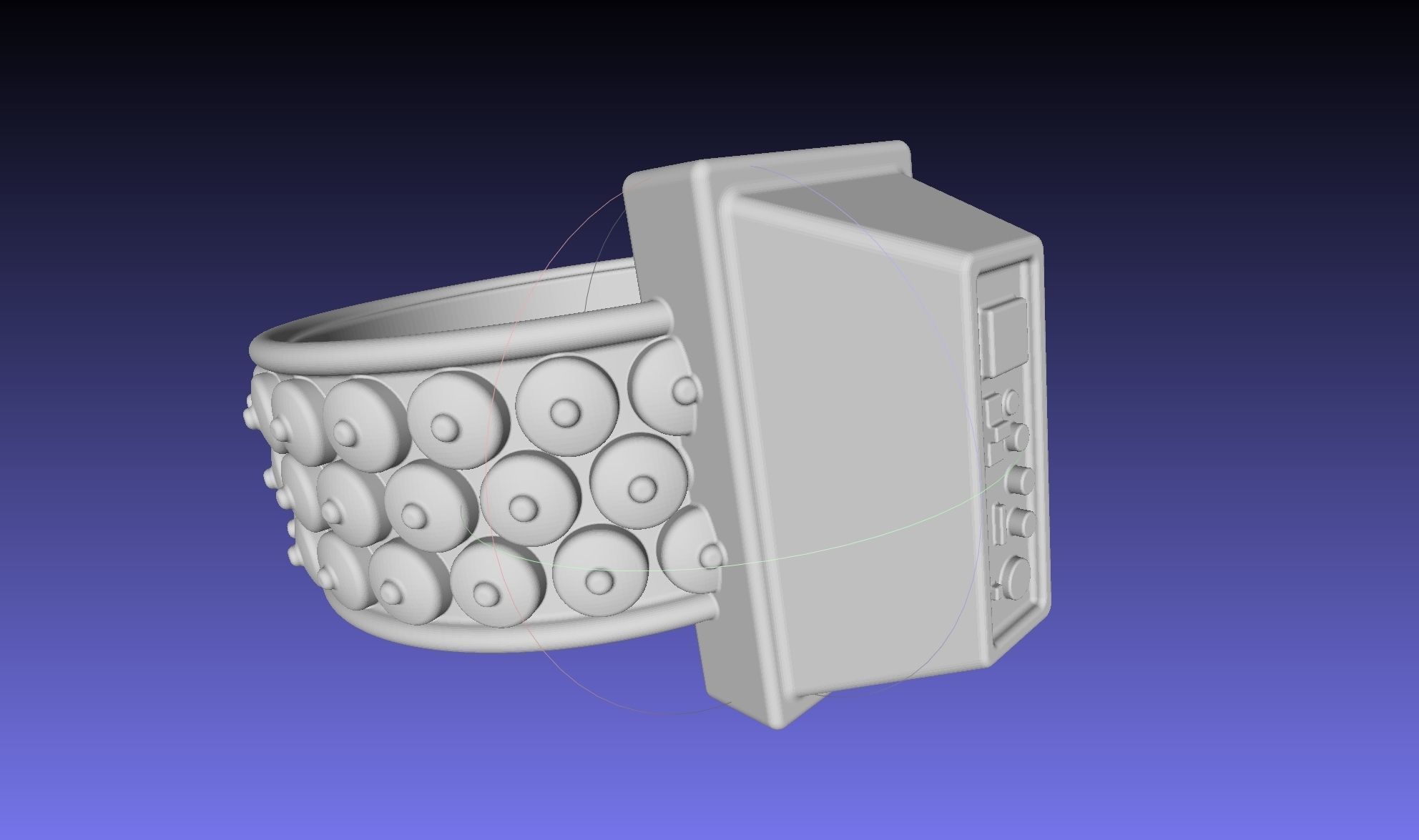 ALIEN Spacesuit Armpiece Wristpiece 3D print model_25