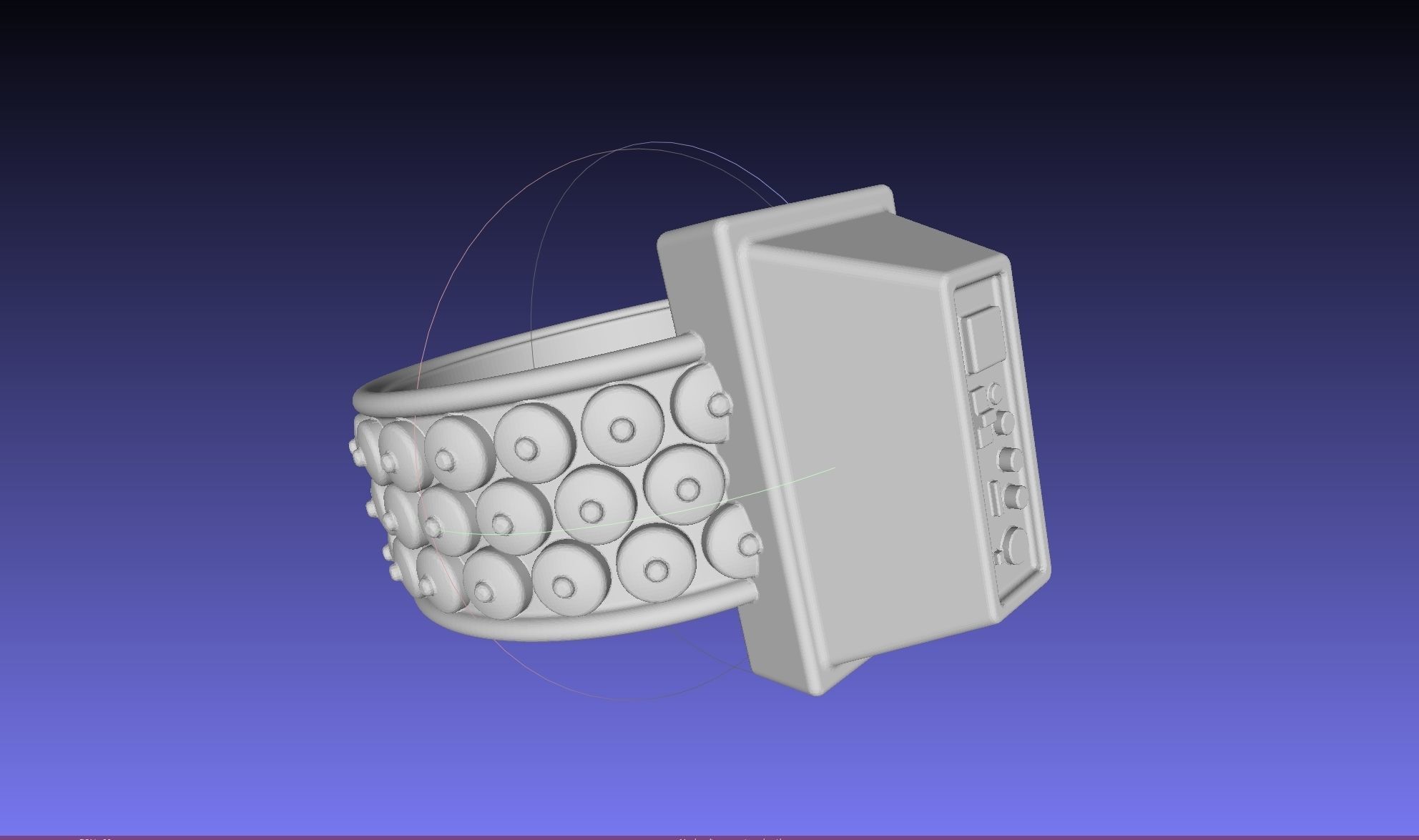 ALIEN Spacesuit Armpiece Wristpiece 3D print model_24