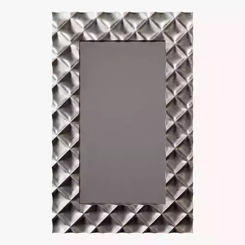Howard Elliott collection krystal bright silver mirror 3D model