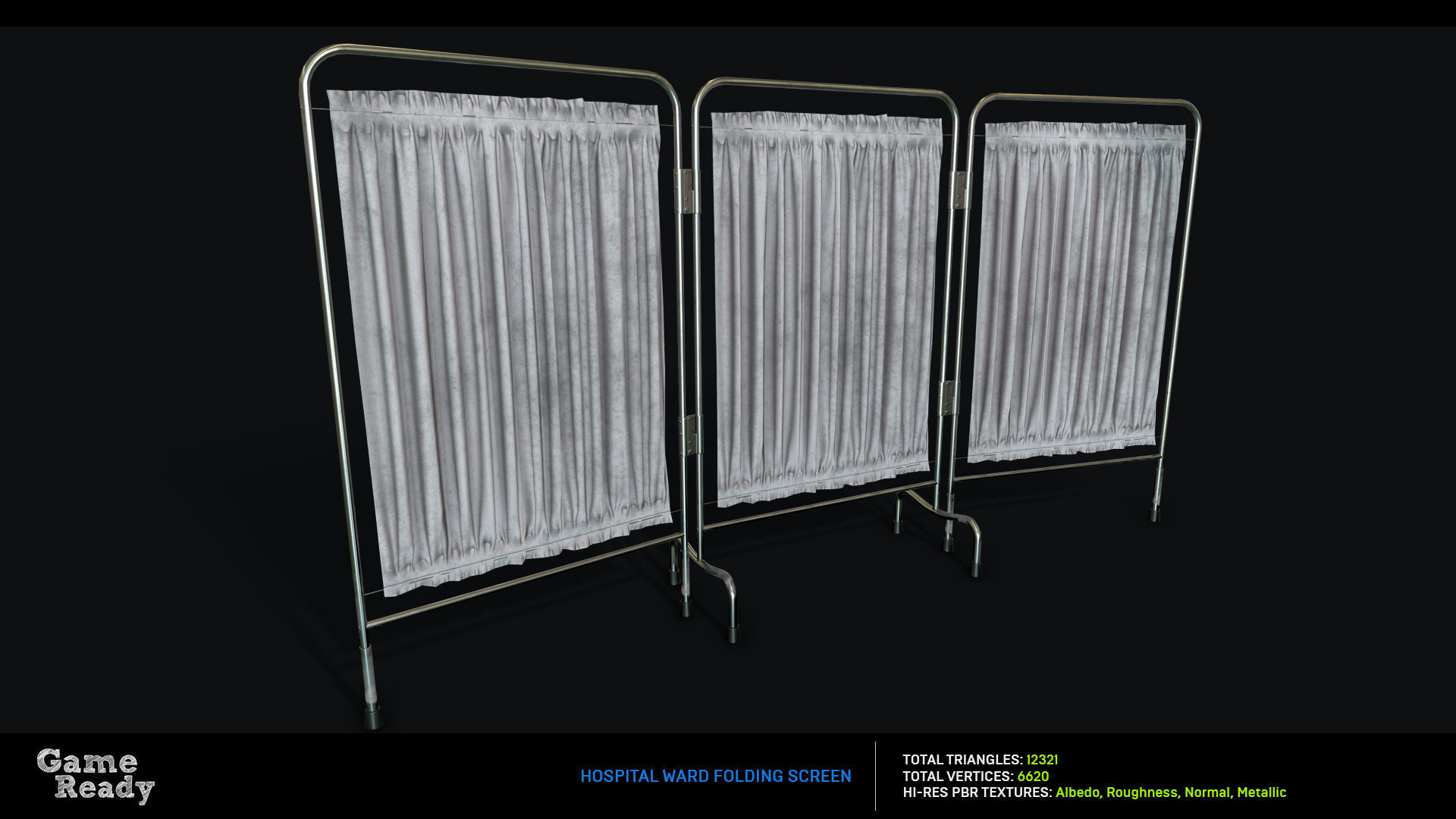 Morgue MegaPack Low-poly 3D model_18