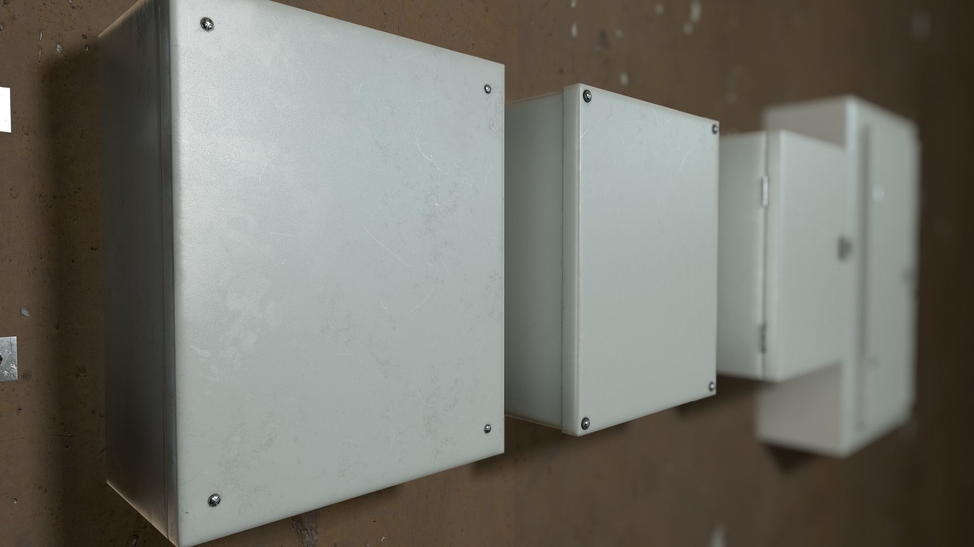 Morgue MegaPack Low-poly 3D model_44