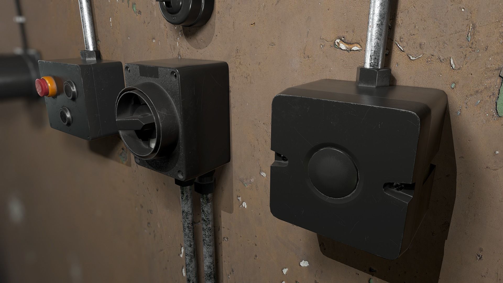 Morgue MegaPack Low-poly 3D model_42