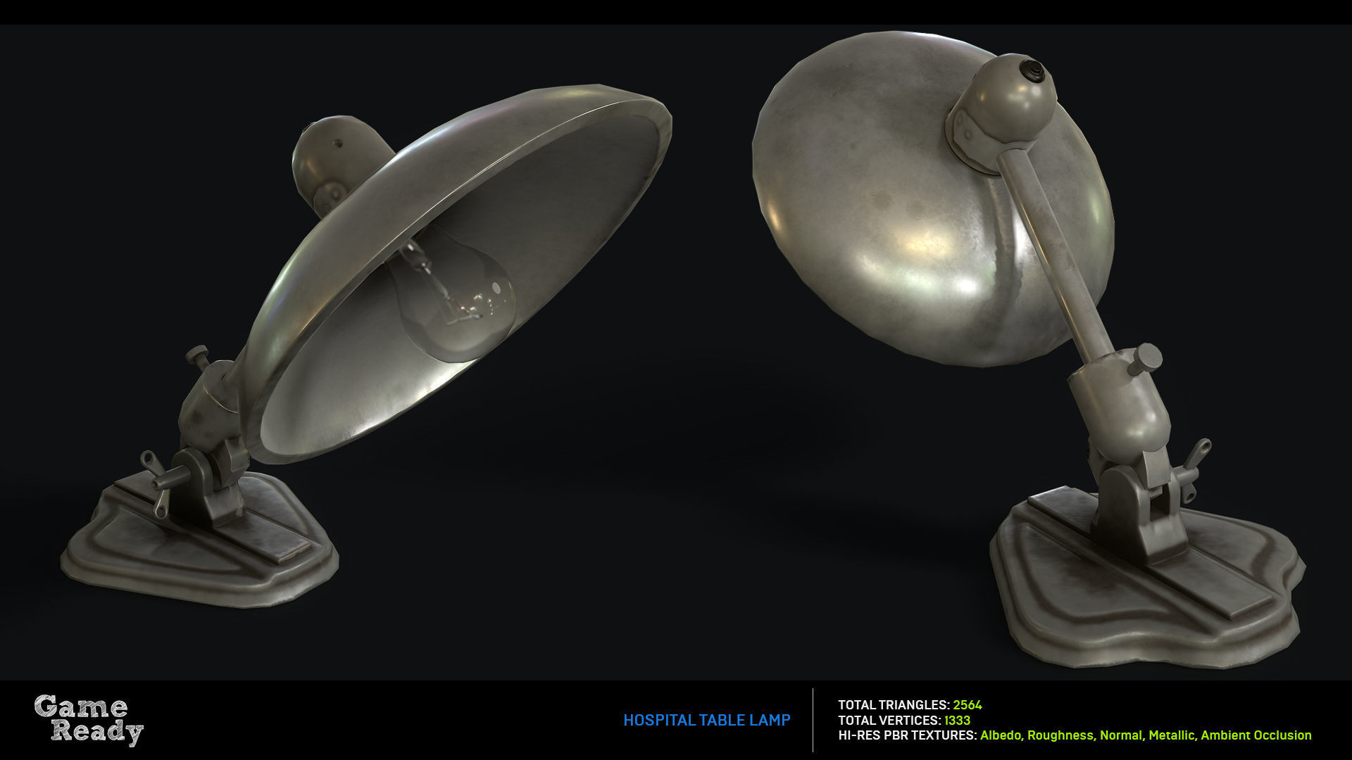 Morgue MegaPack Low-poly 3D model_12