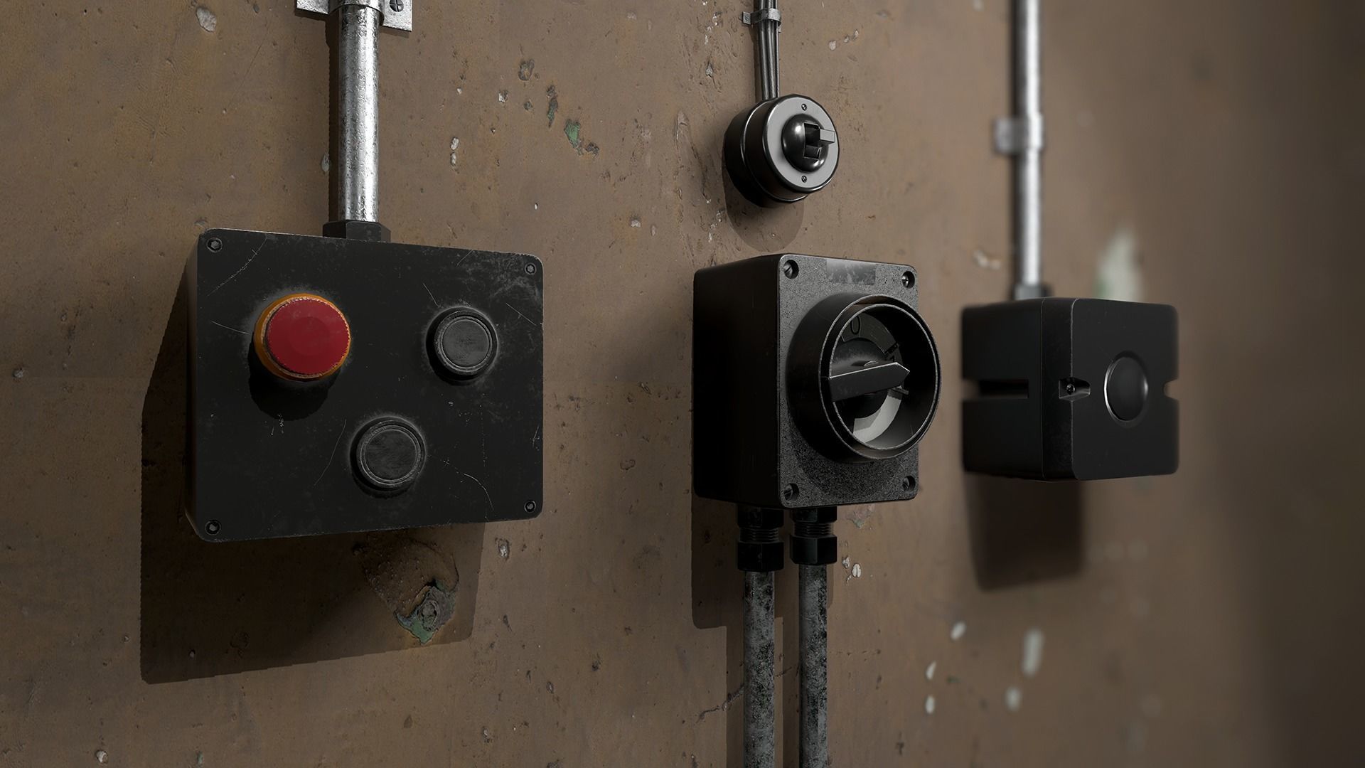 Morgue MegaPack Low-poly 3D model_40