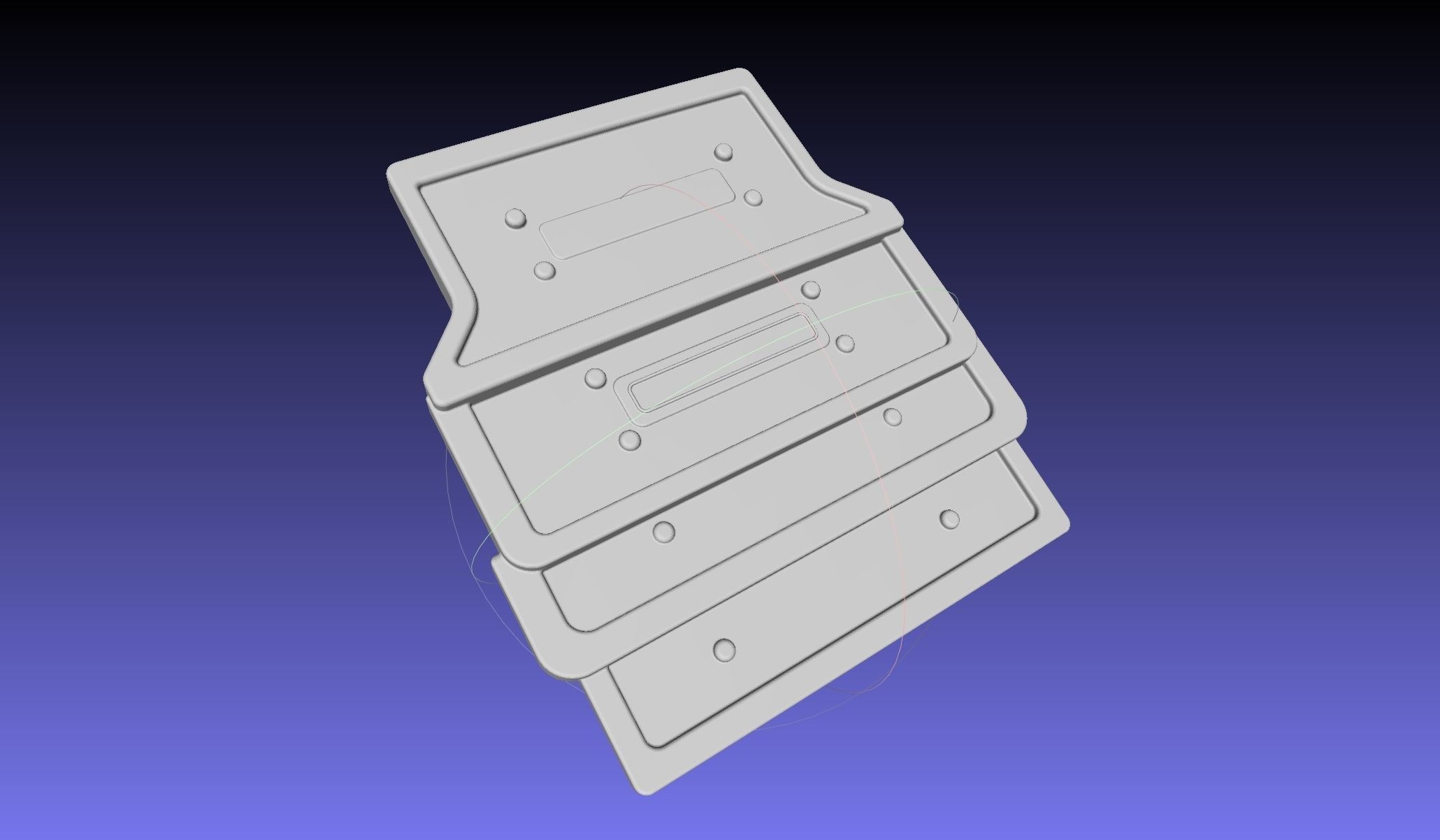 ALIEN Spacesuit Chestplate Piece 3D print model_14