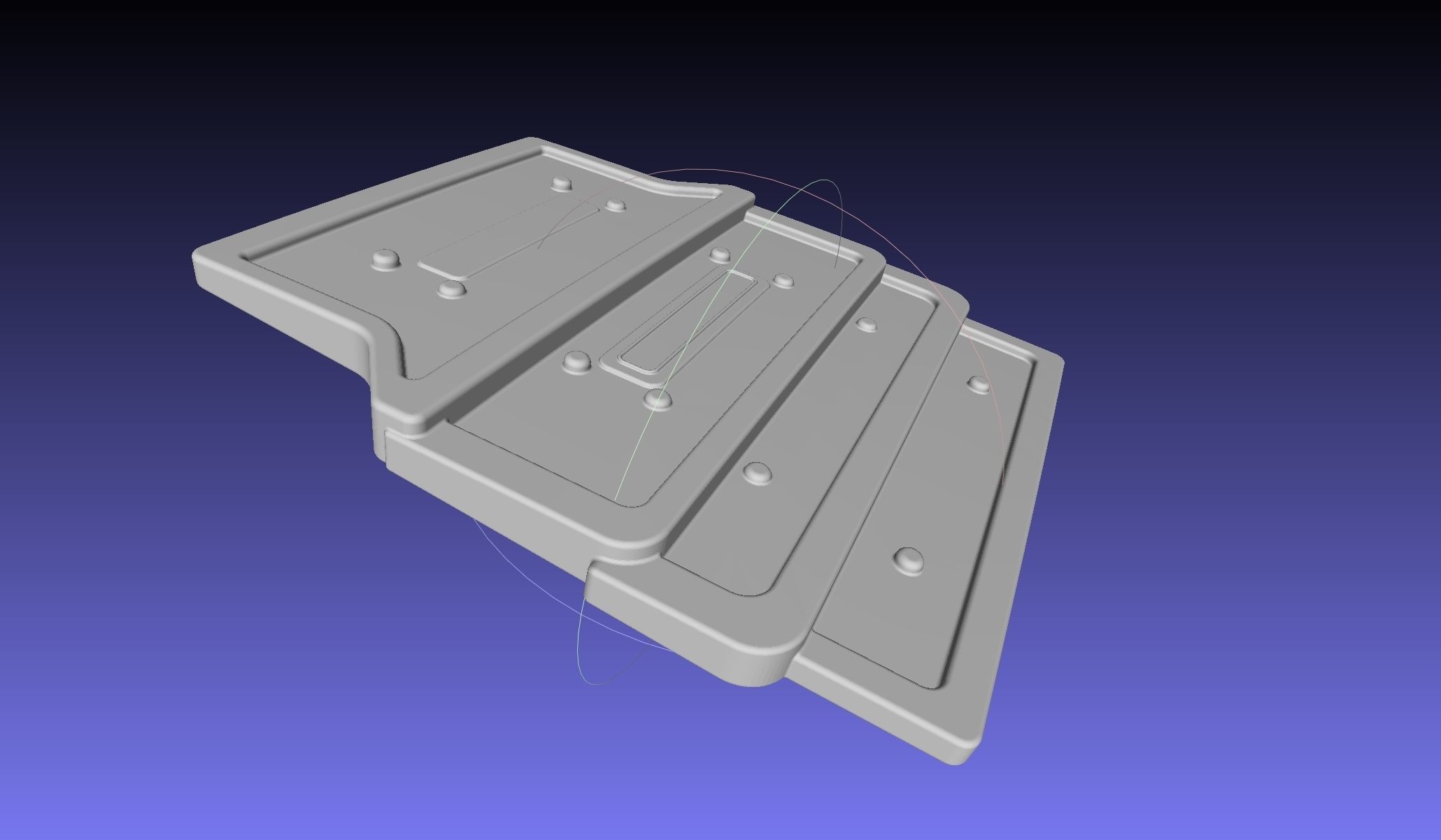 ALIEN Spacesuit Chestplate Piece 3D print model_15