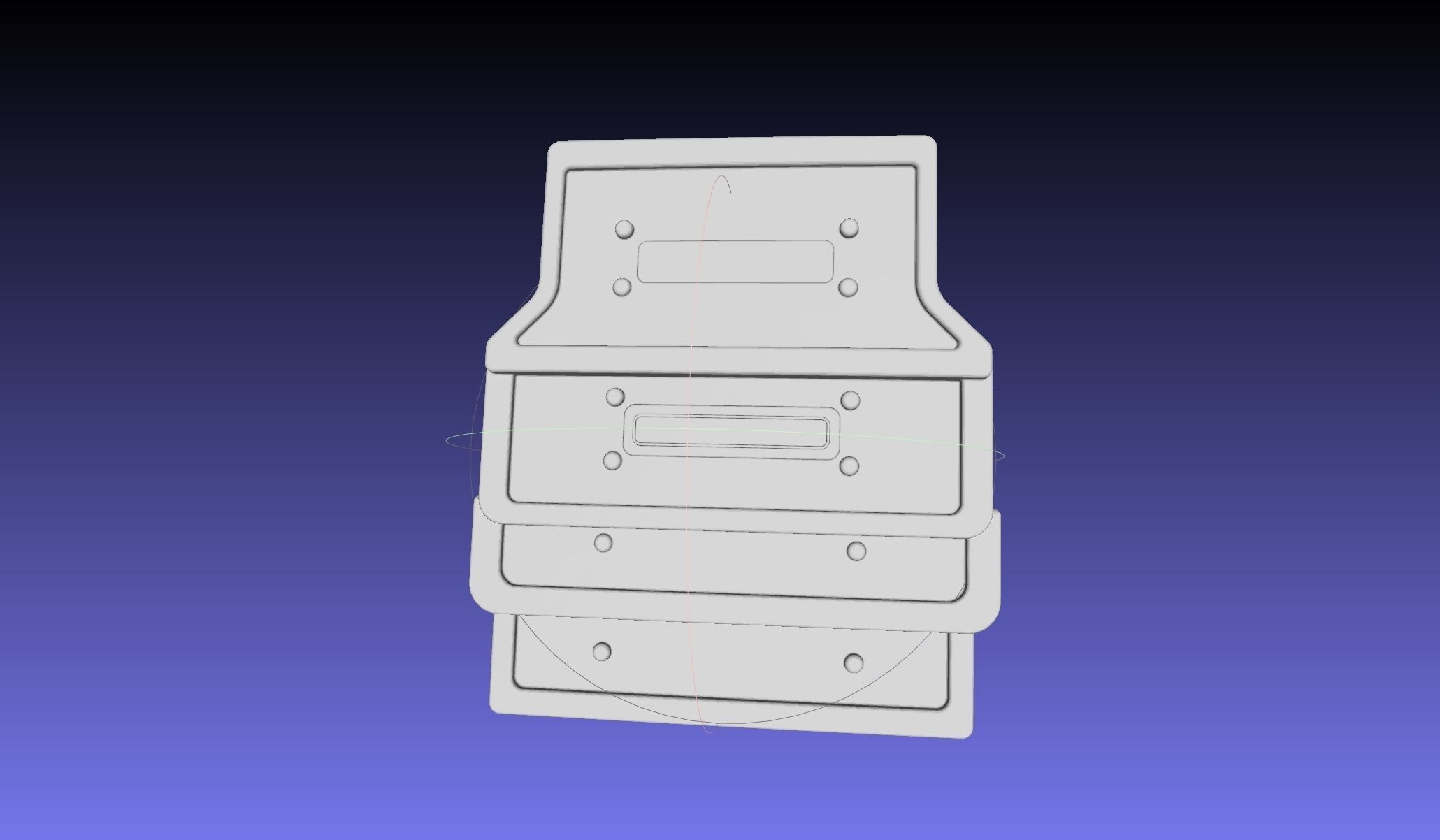 ALIEN Spacesuit Chestplate Piece 3D print model_1