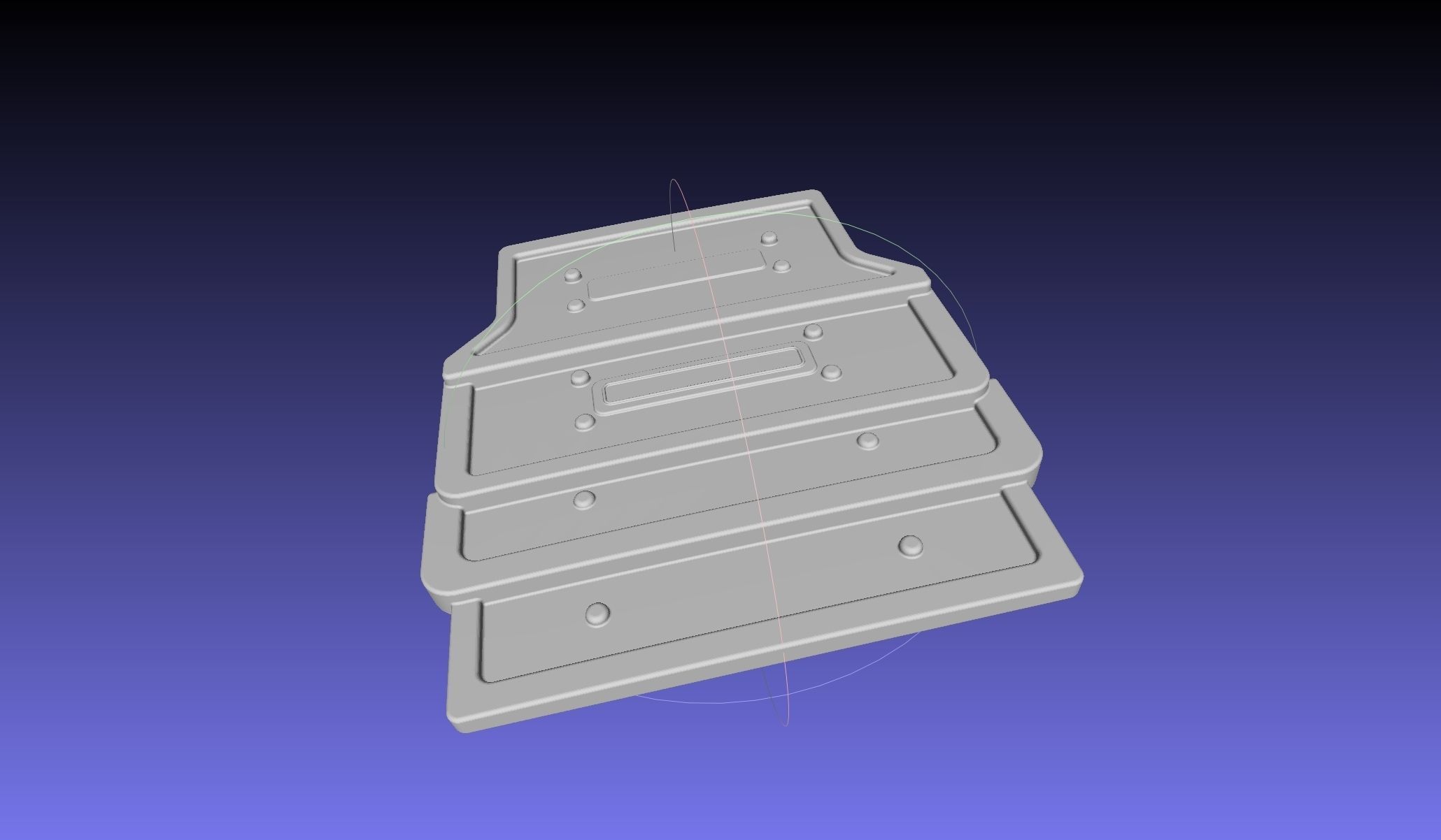 ALIEN Spacesuit Chestplate Piece 3D print model_12