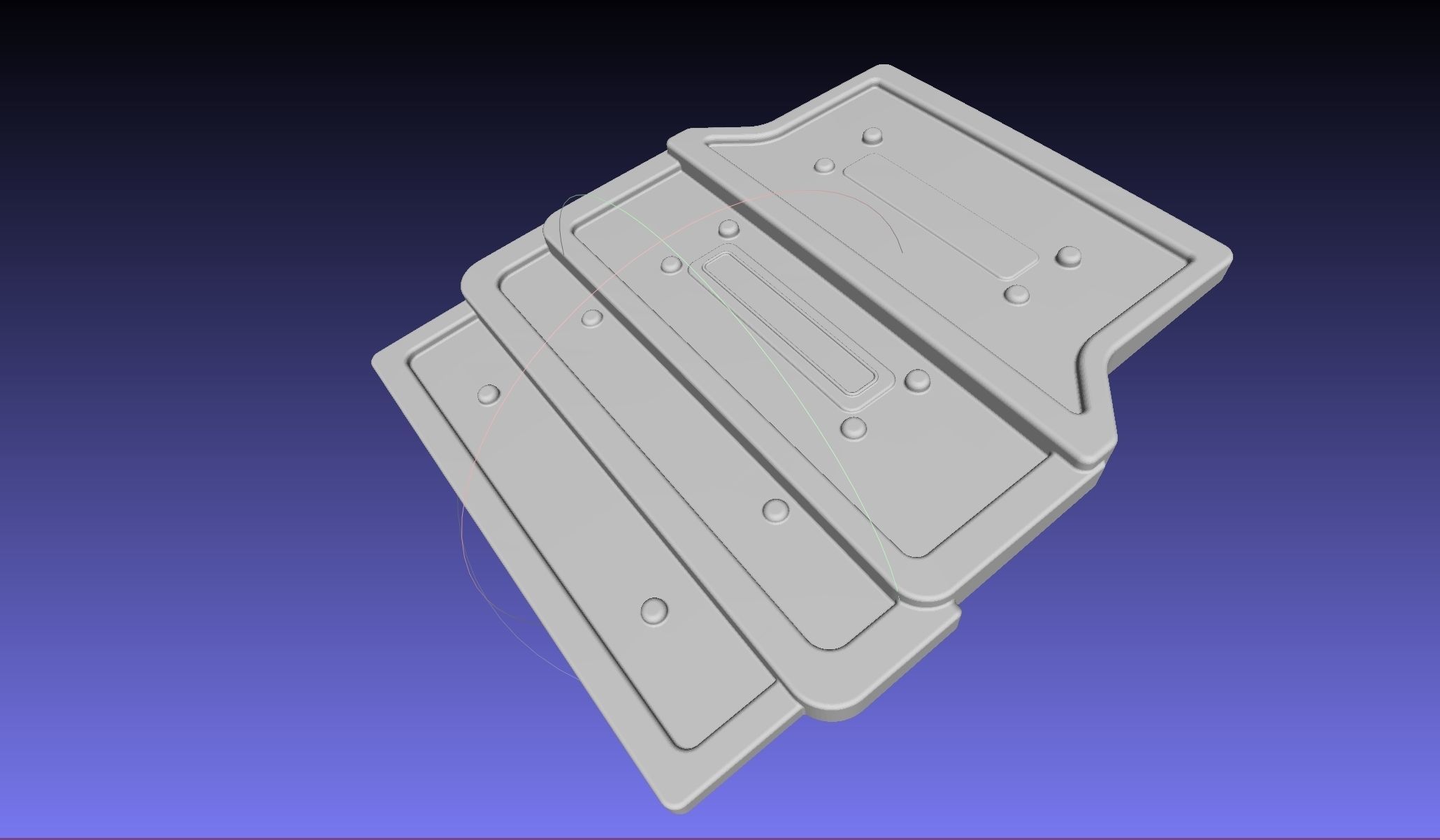 ALIEN Spacesuit Chestplate Piece 3D print model_11