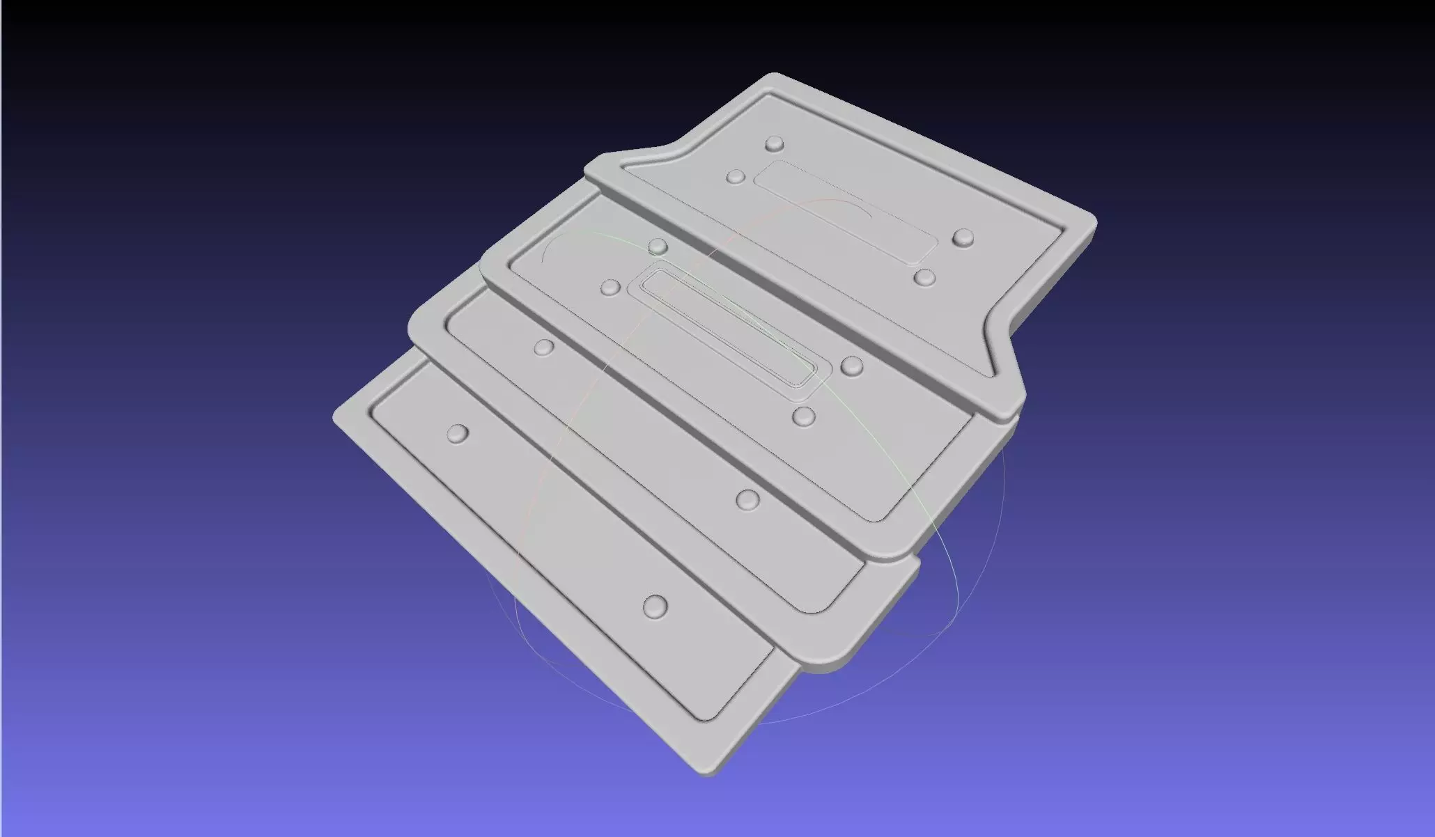 ALIEN Spacesuit Chestplate Piece 3D print model_0