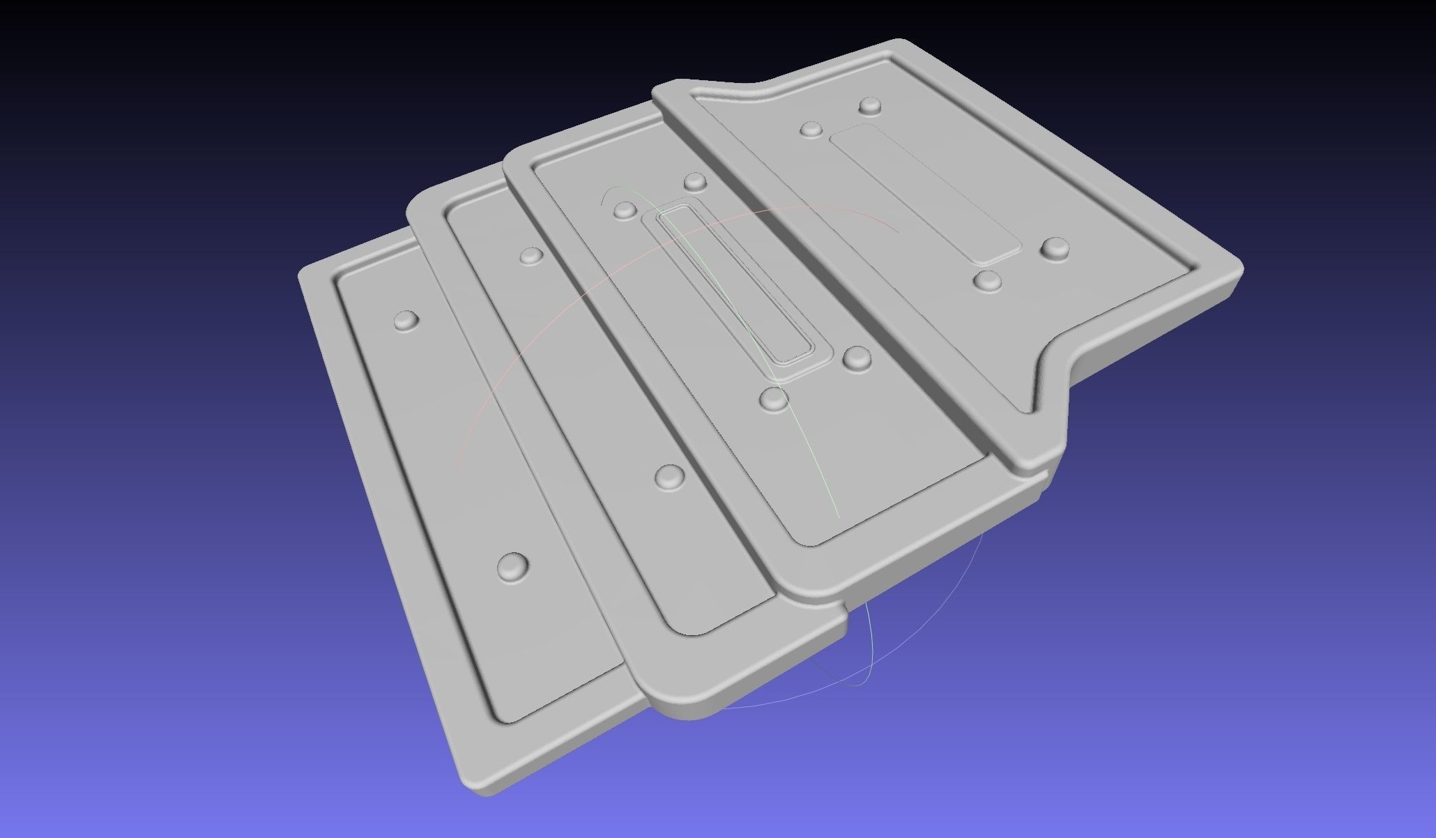 ALIEN Spacesuit Chestplate Piece 3D print model_5