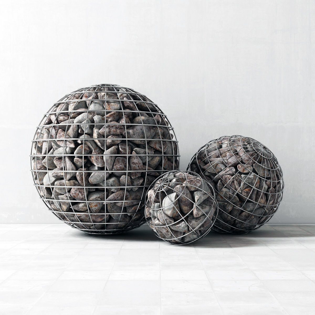 Gabion sphere form