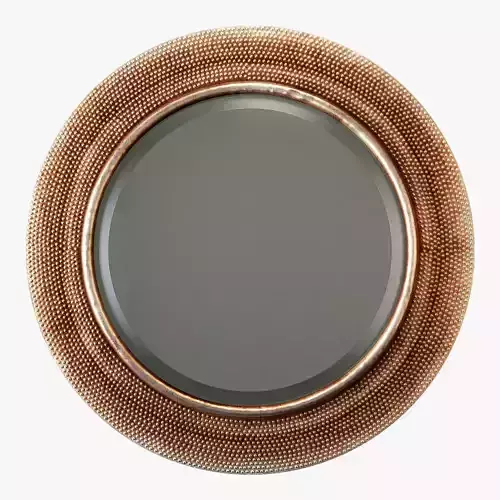 Howard Elliott collection yukon champagne silver mirror 3D model
