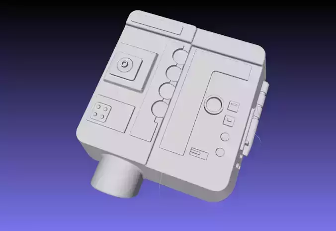 ALIEN Spacesuit Frontbox Printable Model 3D print model