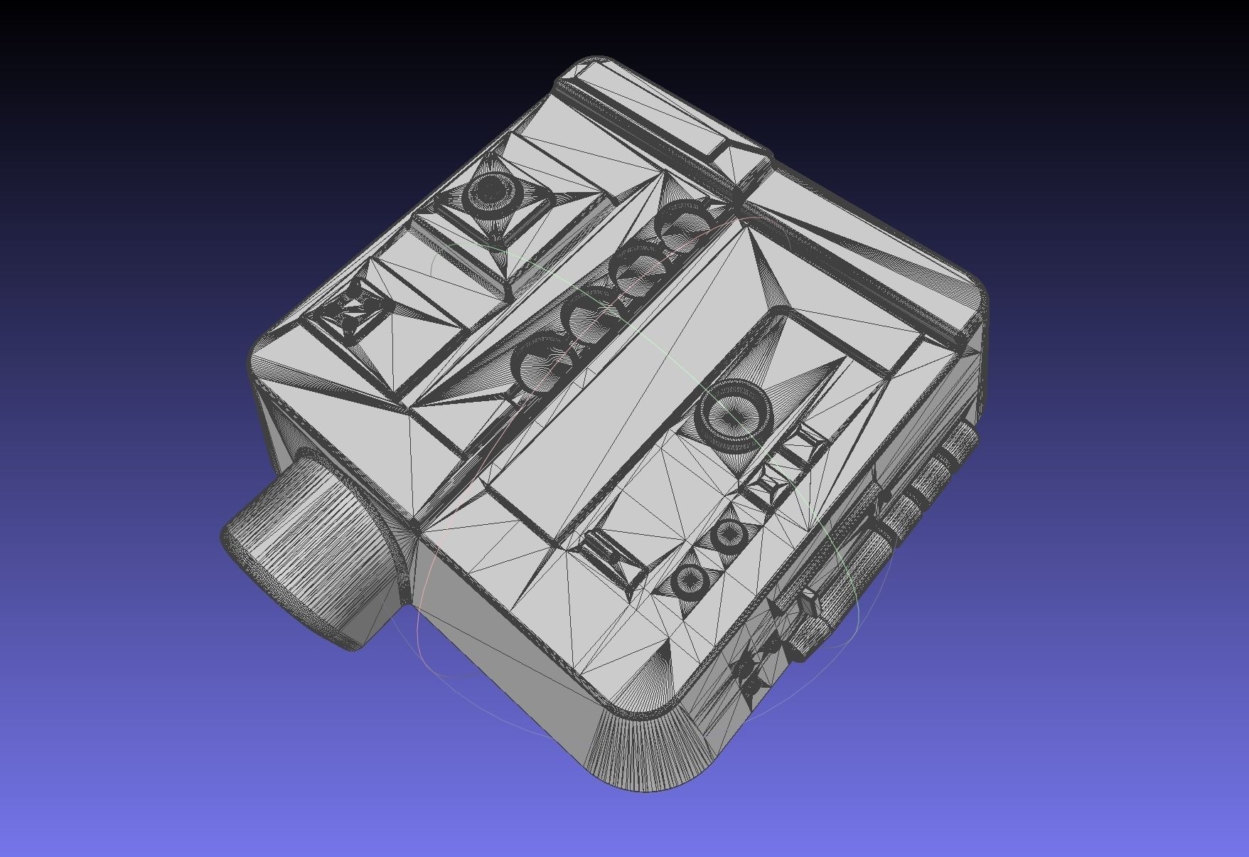 ALIEN Spacesuit Frontbox Printable Model 3D print model_27