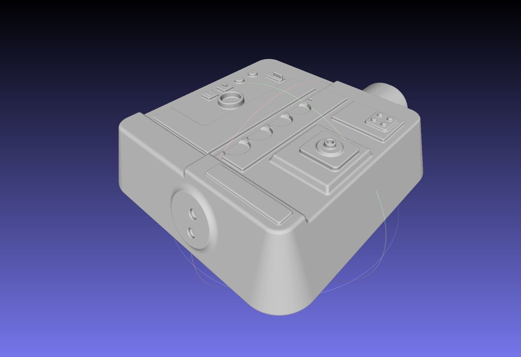 ALIEN Spacesuit Frontbox Printable Model 3D print model_12