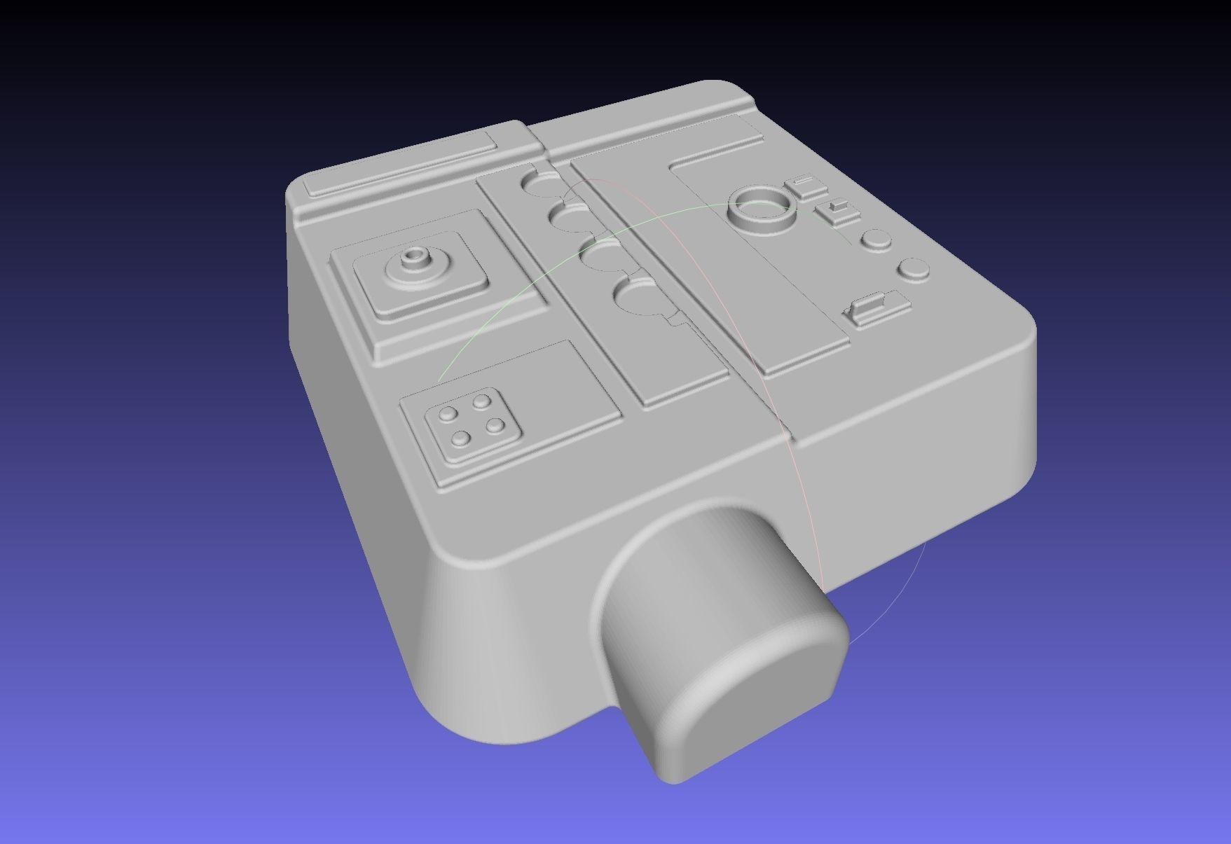 ALIEN Spacesuit Frontbox Printable Model 3D print model_2