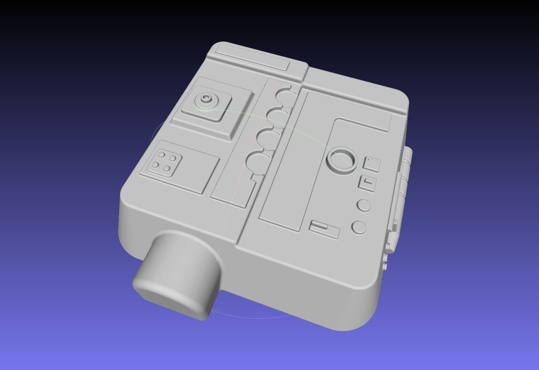 ALIEN Spacesuit Frontbox Printable Model 3D print model_17