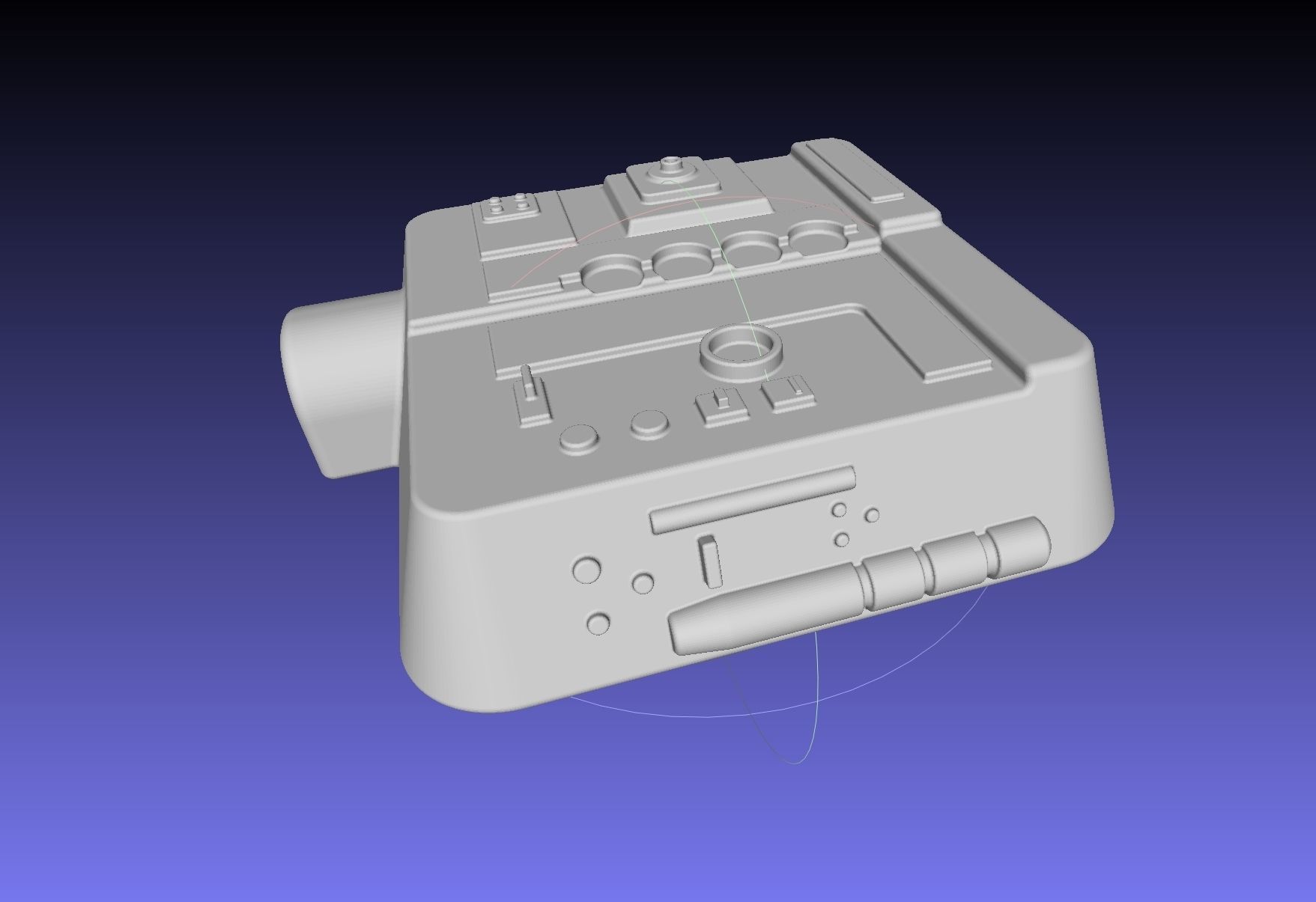 ALIEN Spacesuit Frontbox Printable Model 3D print model_10