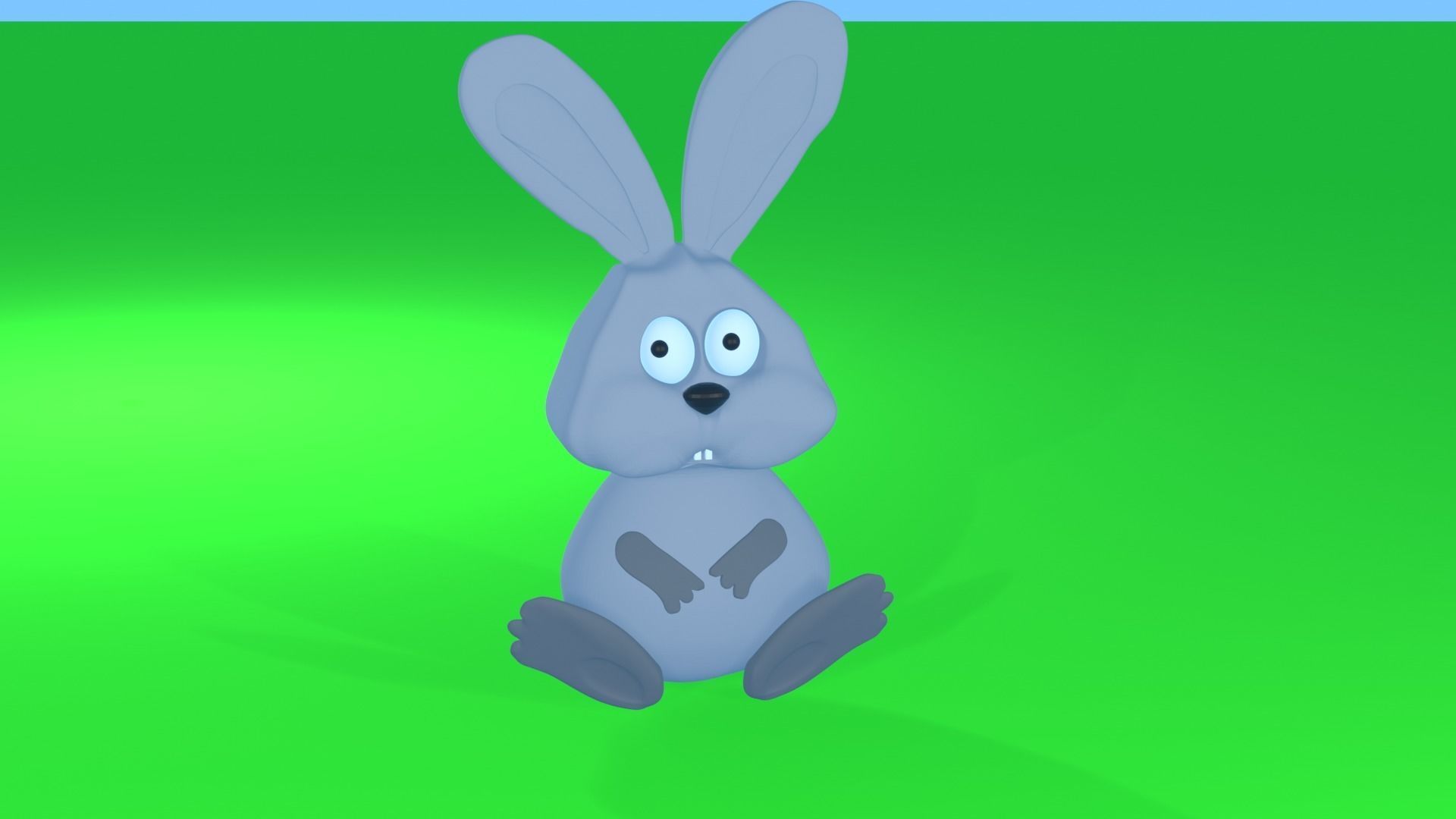 Funny bunny 3D model