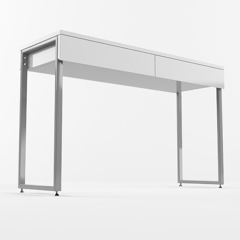 Table writing computer JYSK STEGE 3D model_4
