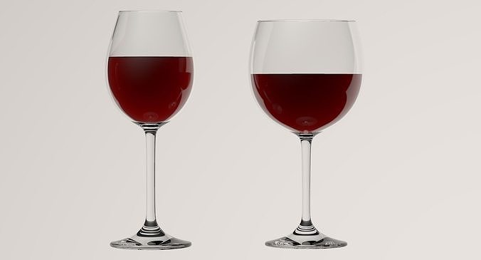 Wine Glasses 3D model 5