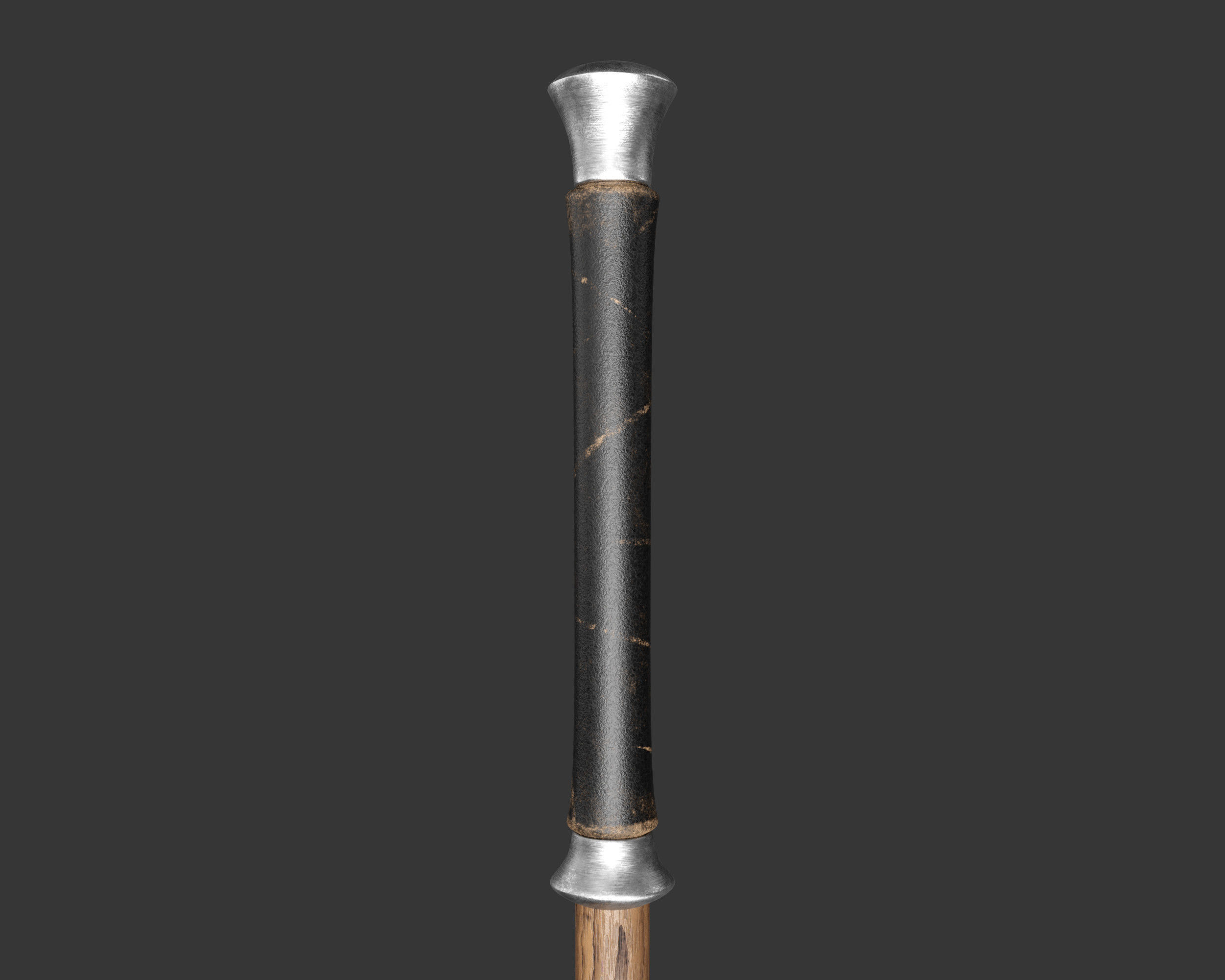Medieval Elegant Weapon Mace Low-poly 3D model_12