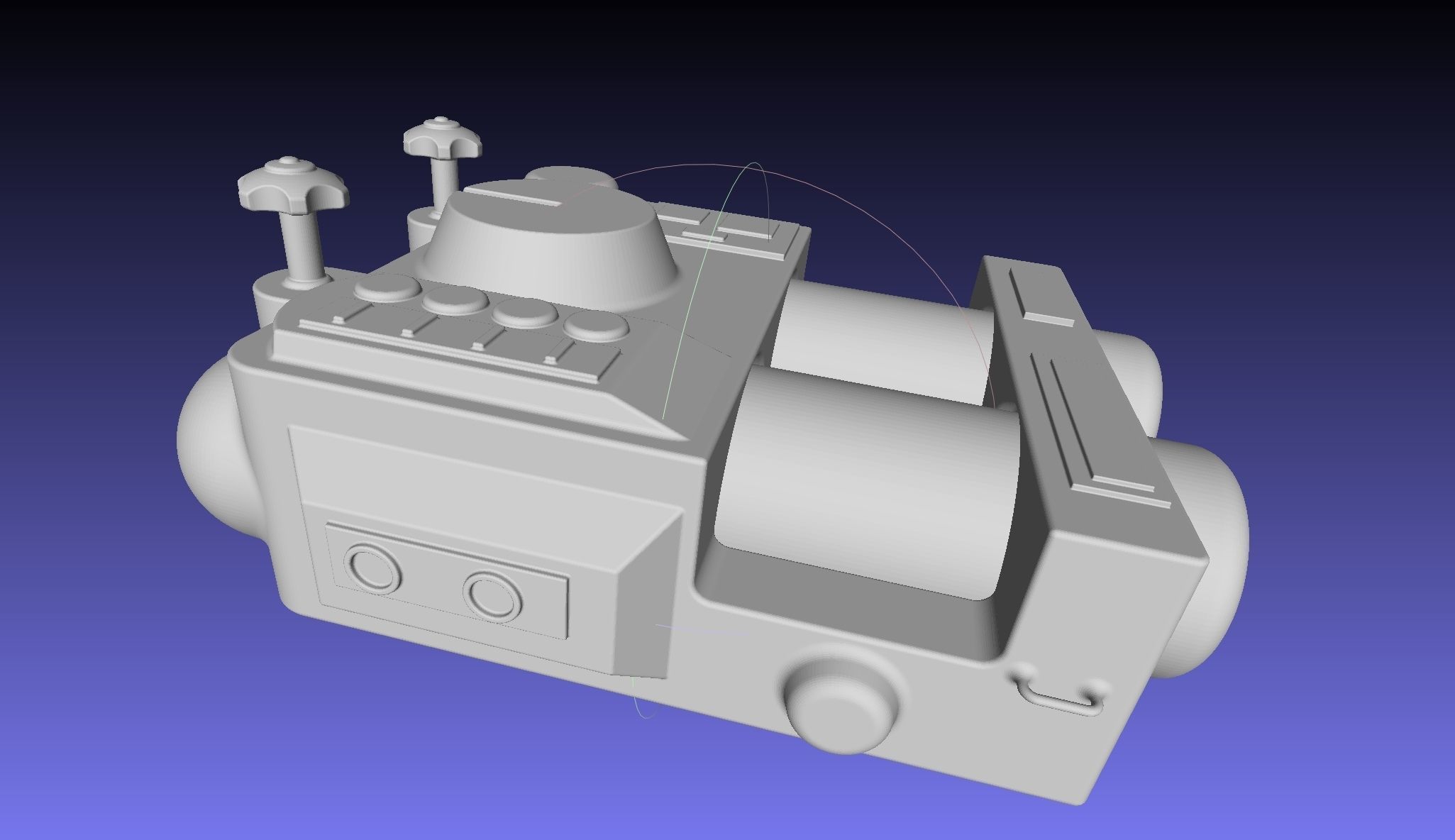 ALIEN Spacesuit Backpack 3D print model_32