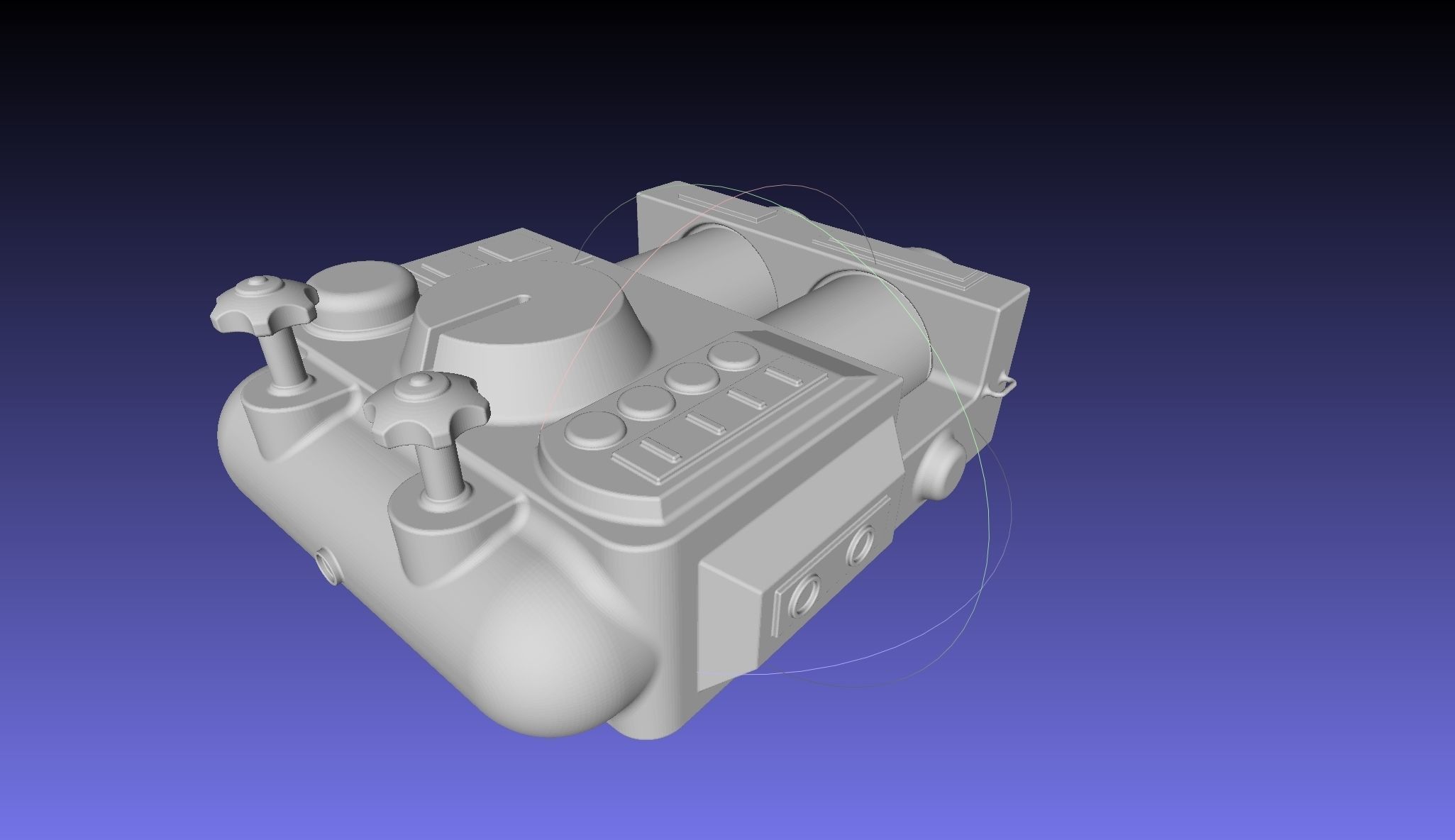 ALIEN Spacesuit Backpack 3D print model_10