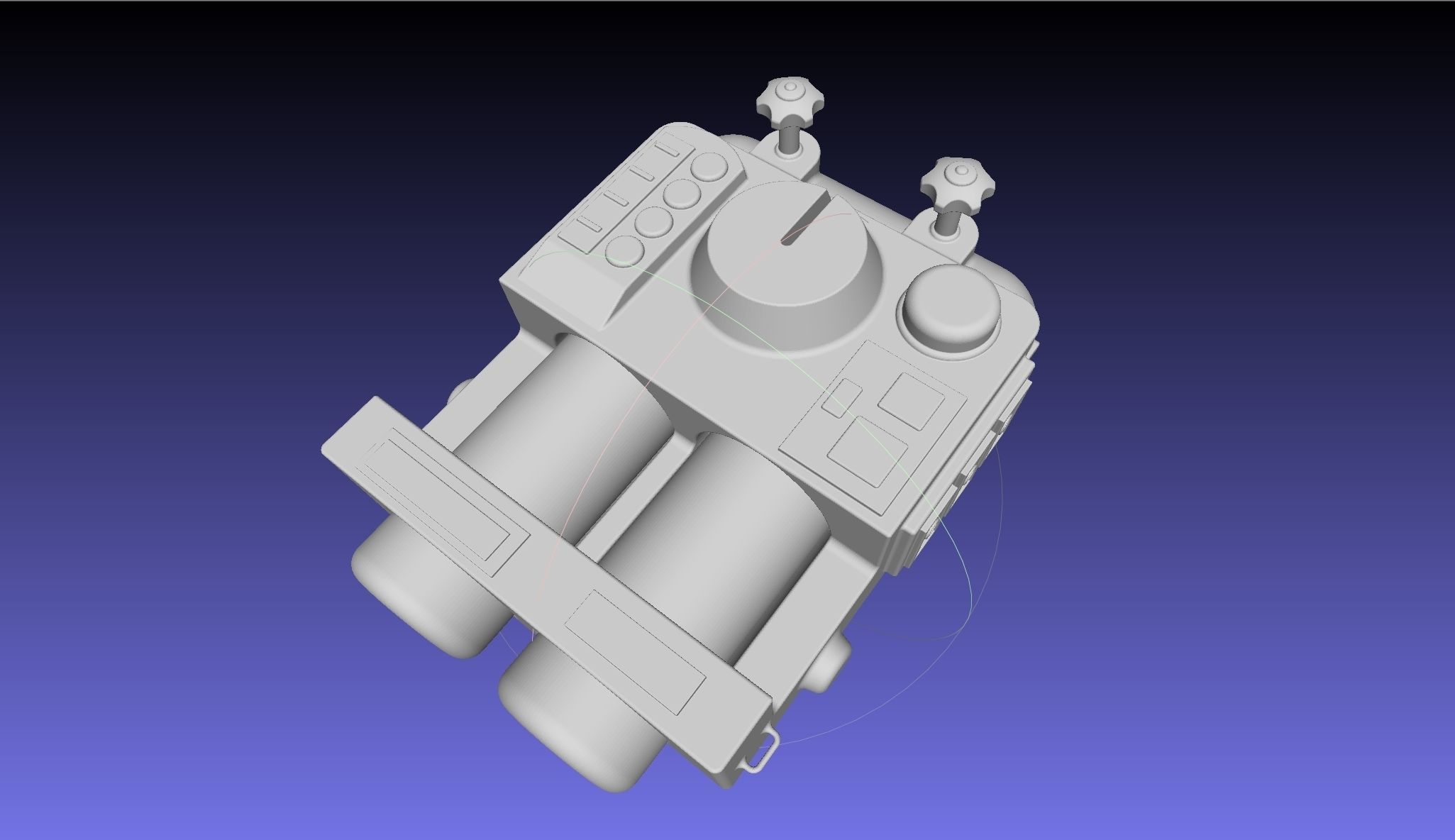 ALIEN Spacesuit Backpack 3D print model_36