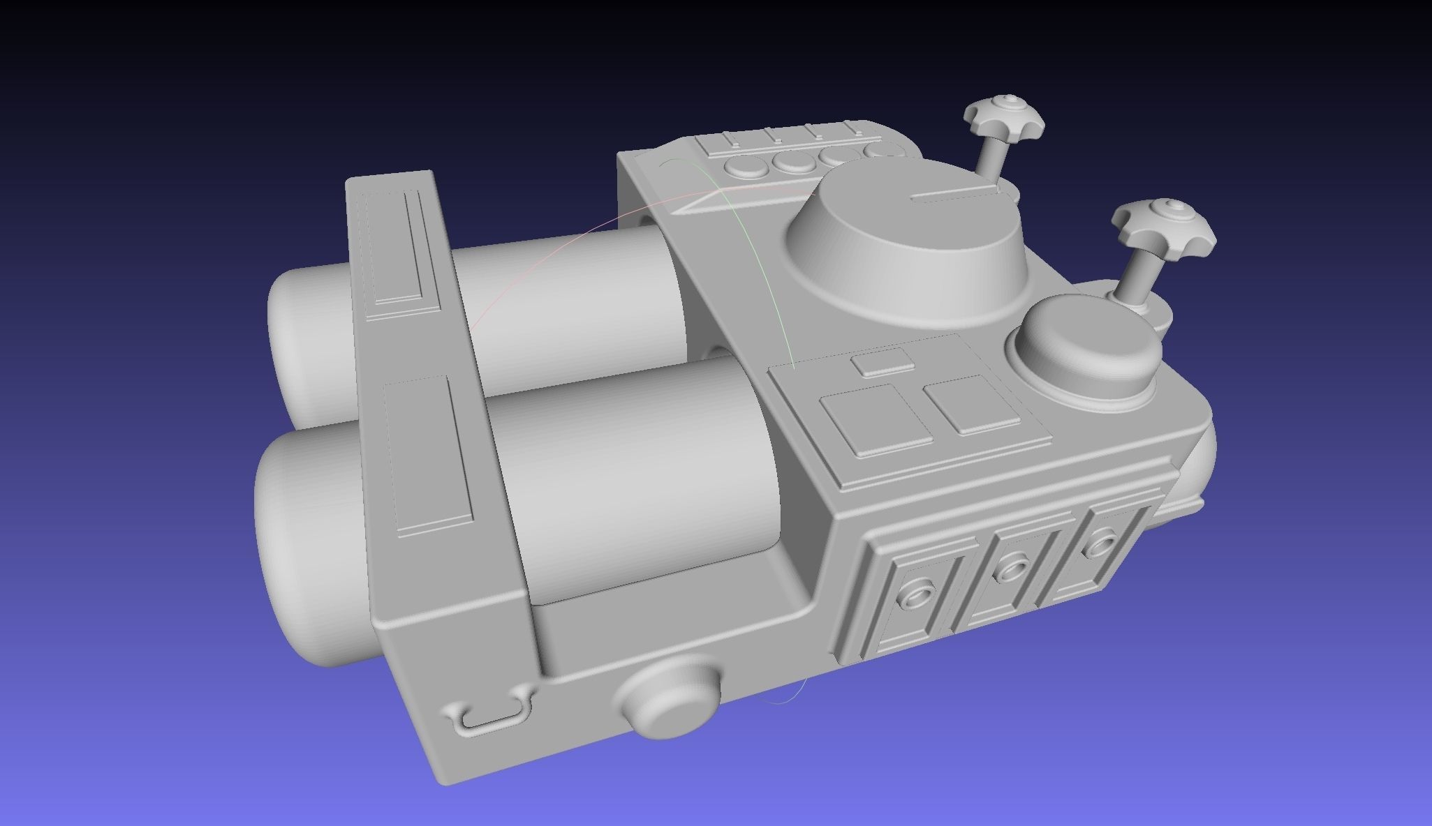 ALIEN Spacesuit Backpack 3D print model_15