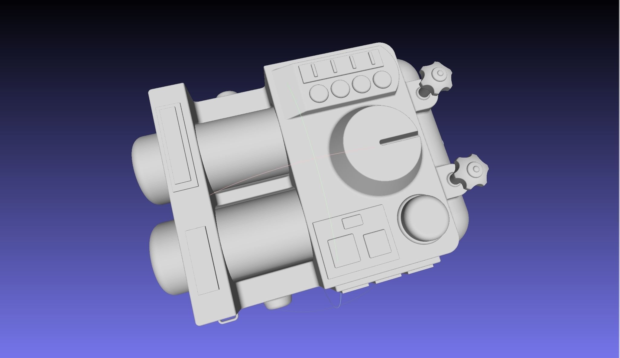 ALIEN Spacesuit Backpack 3D print model_17