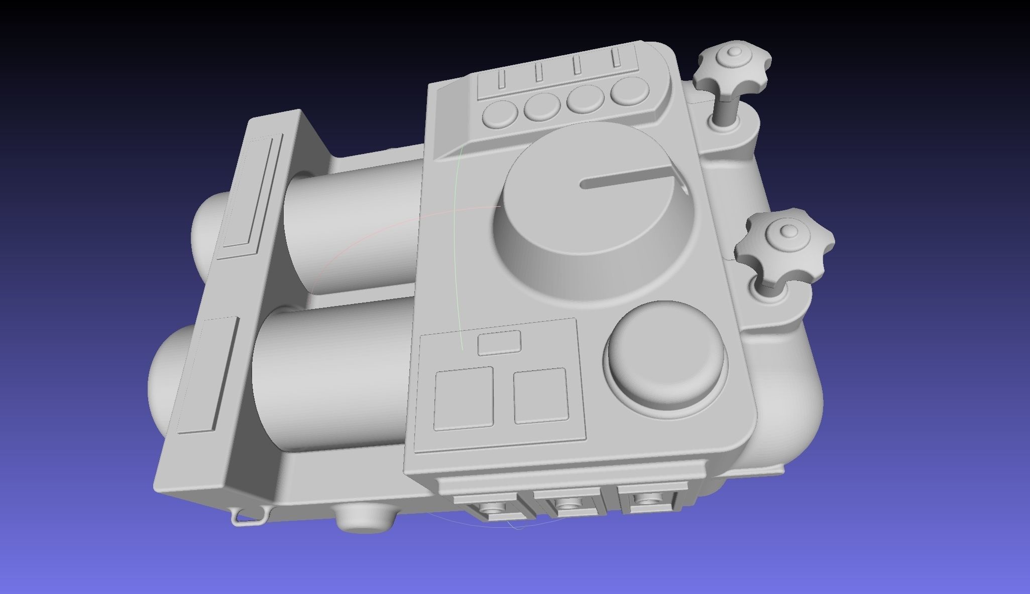 ALIEN Spacesuit Backpack 3D print model_21