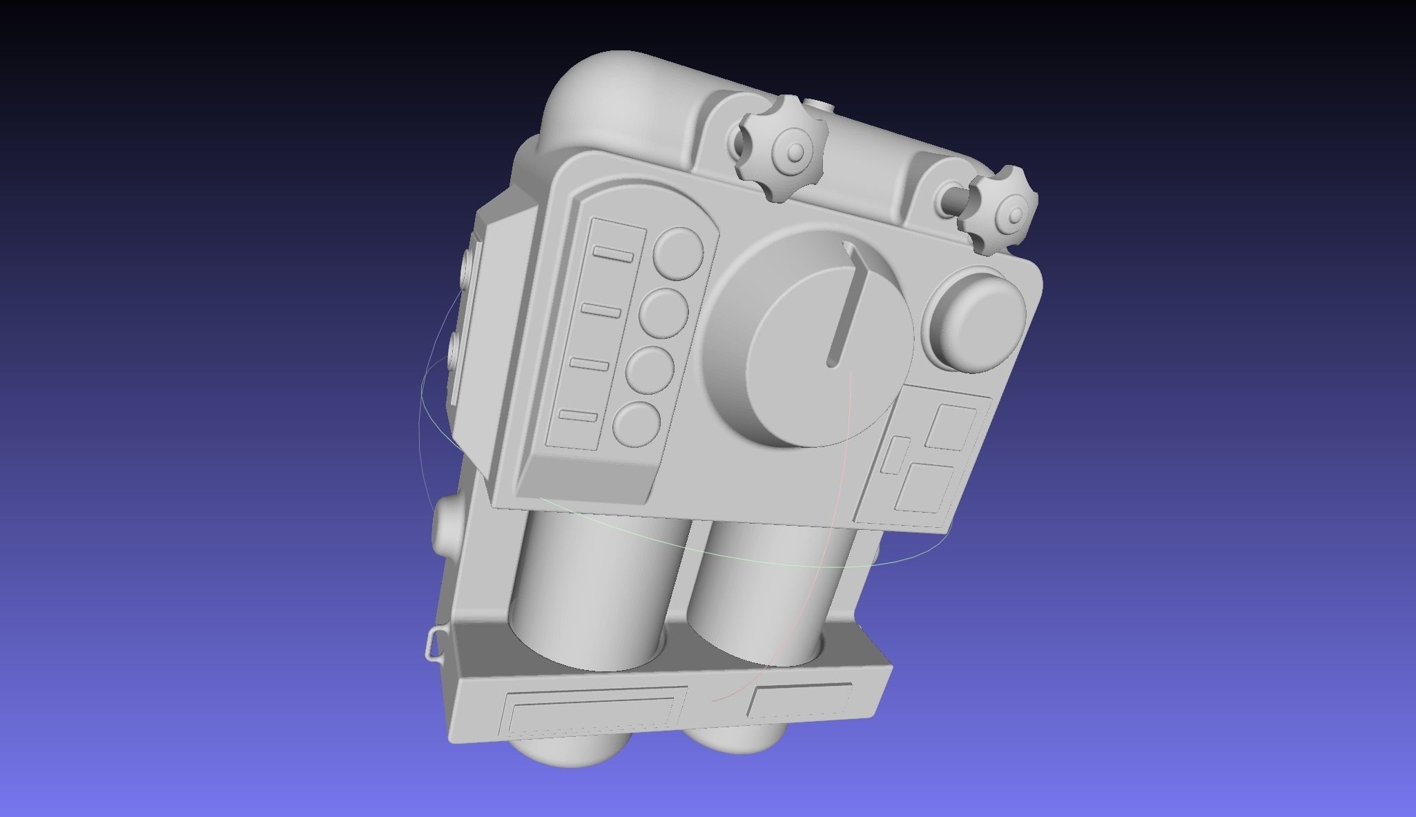 ALIEN Spacesuit Backpack 3D print model_23