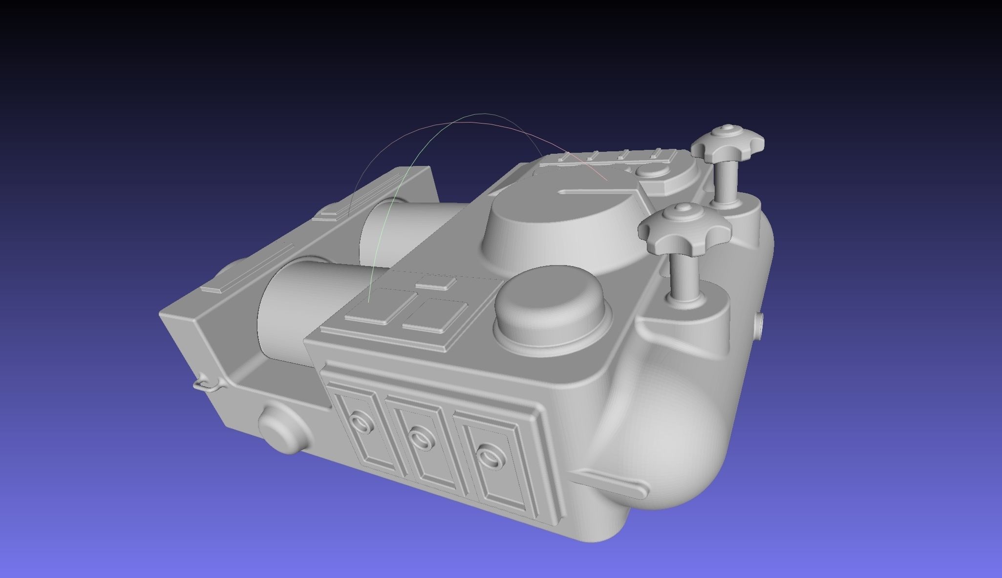 ALIEN Spacesuit Backpack 3D print model_33