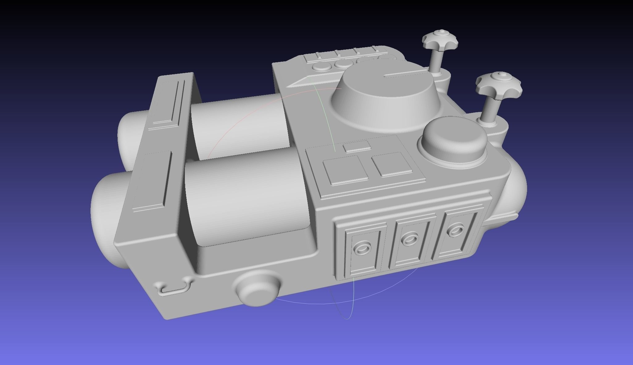 ALIEN Spacesuit Backpack 3D print model_20