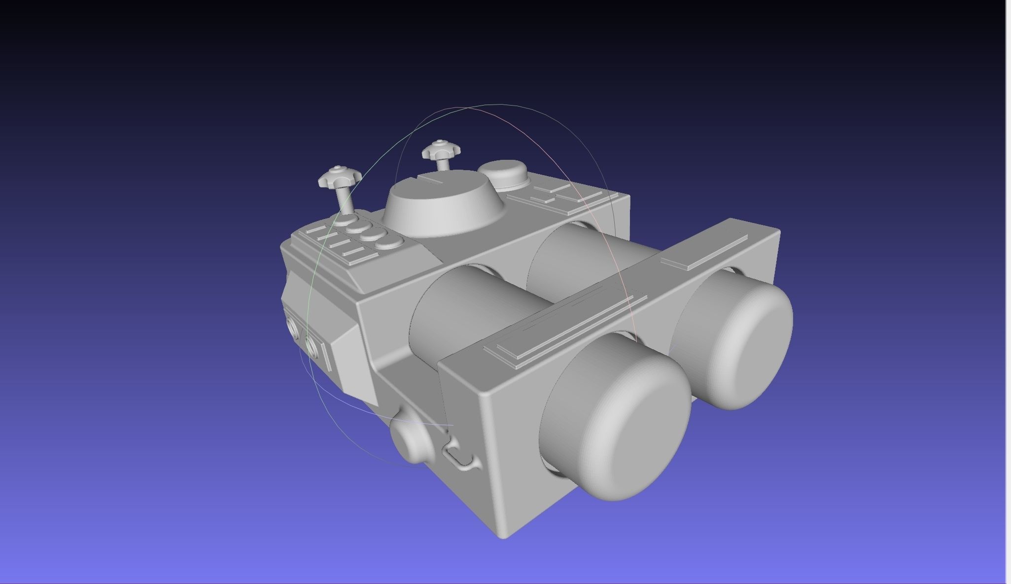 ALIEN Spacesuit Backpack 3D print model_1