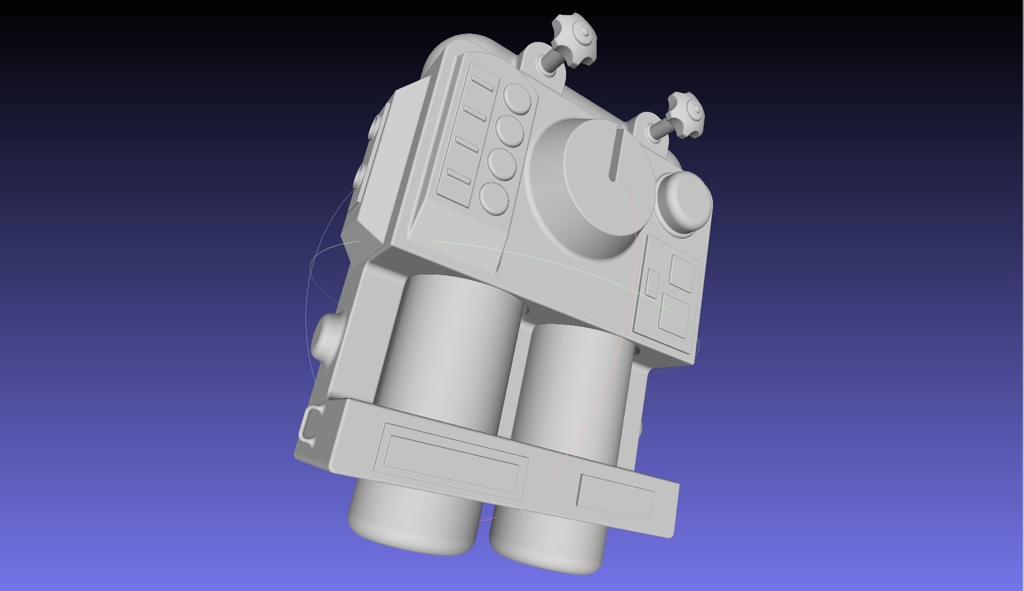 ALIEN Spacesuit Backpack 3D print model_22